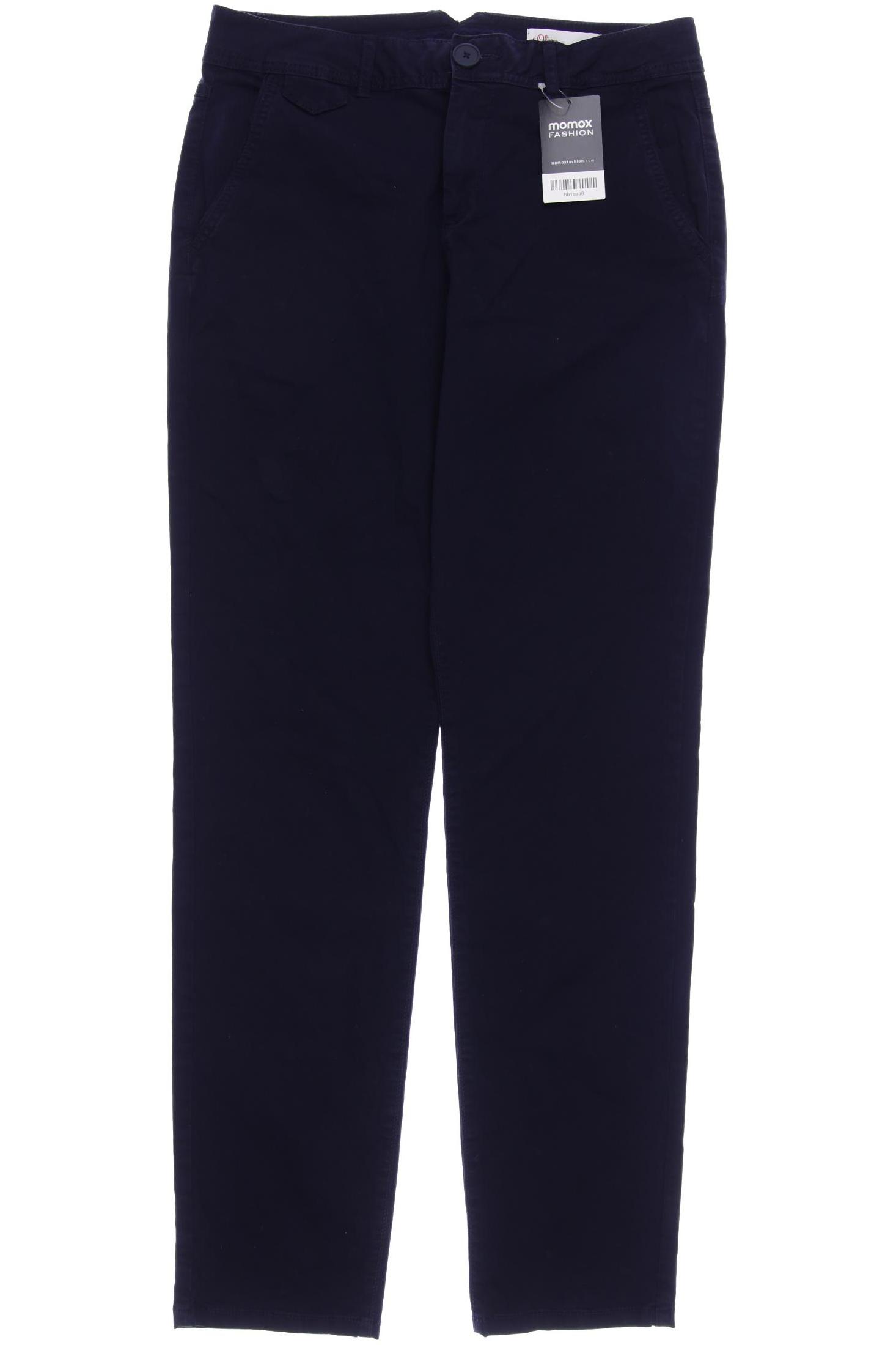 

s.Oliver Damen Stoffhose, marineblau, Gr. 36