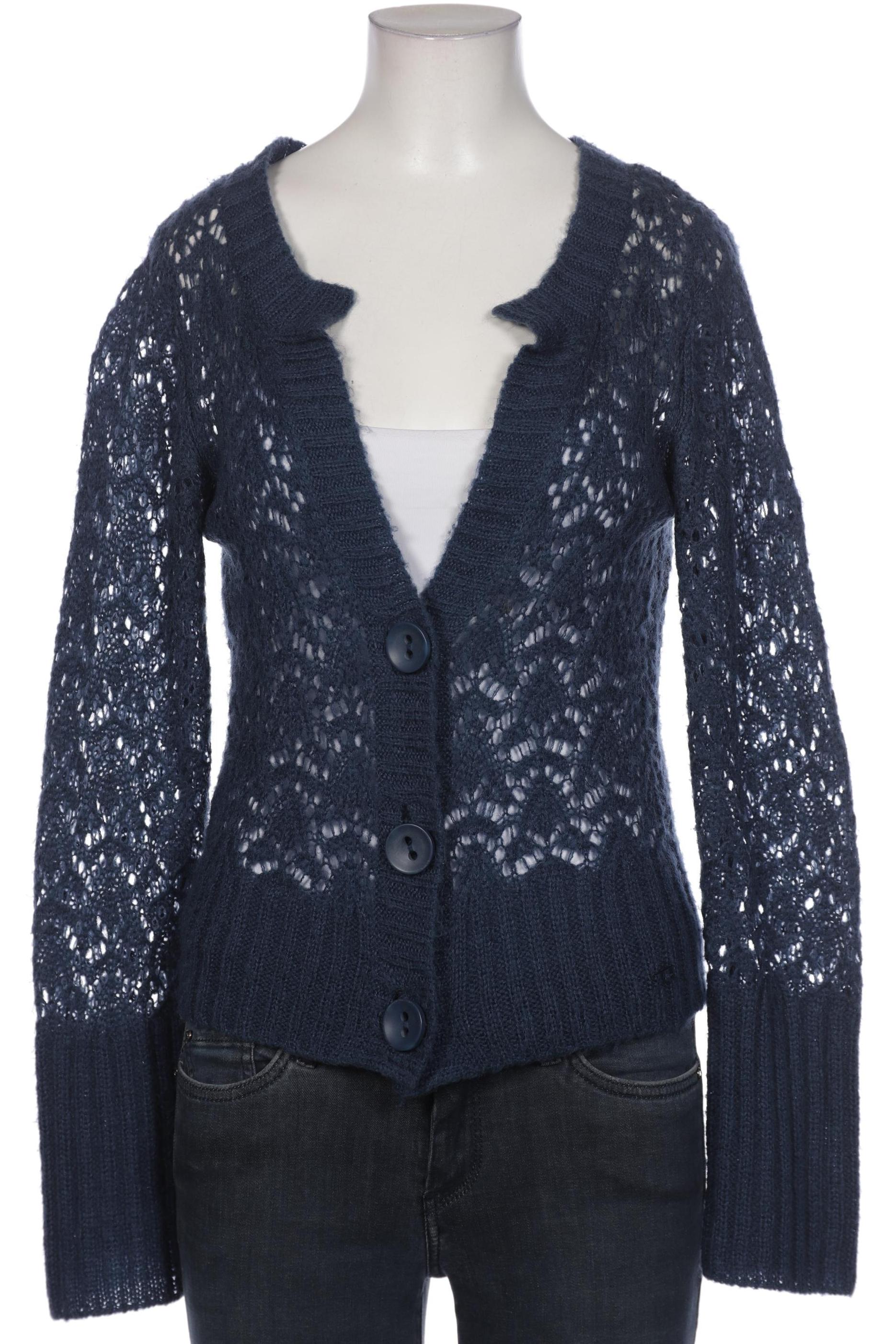 

s.Oliver Damen Strickjacke, blau, Gr. 40