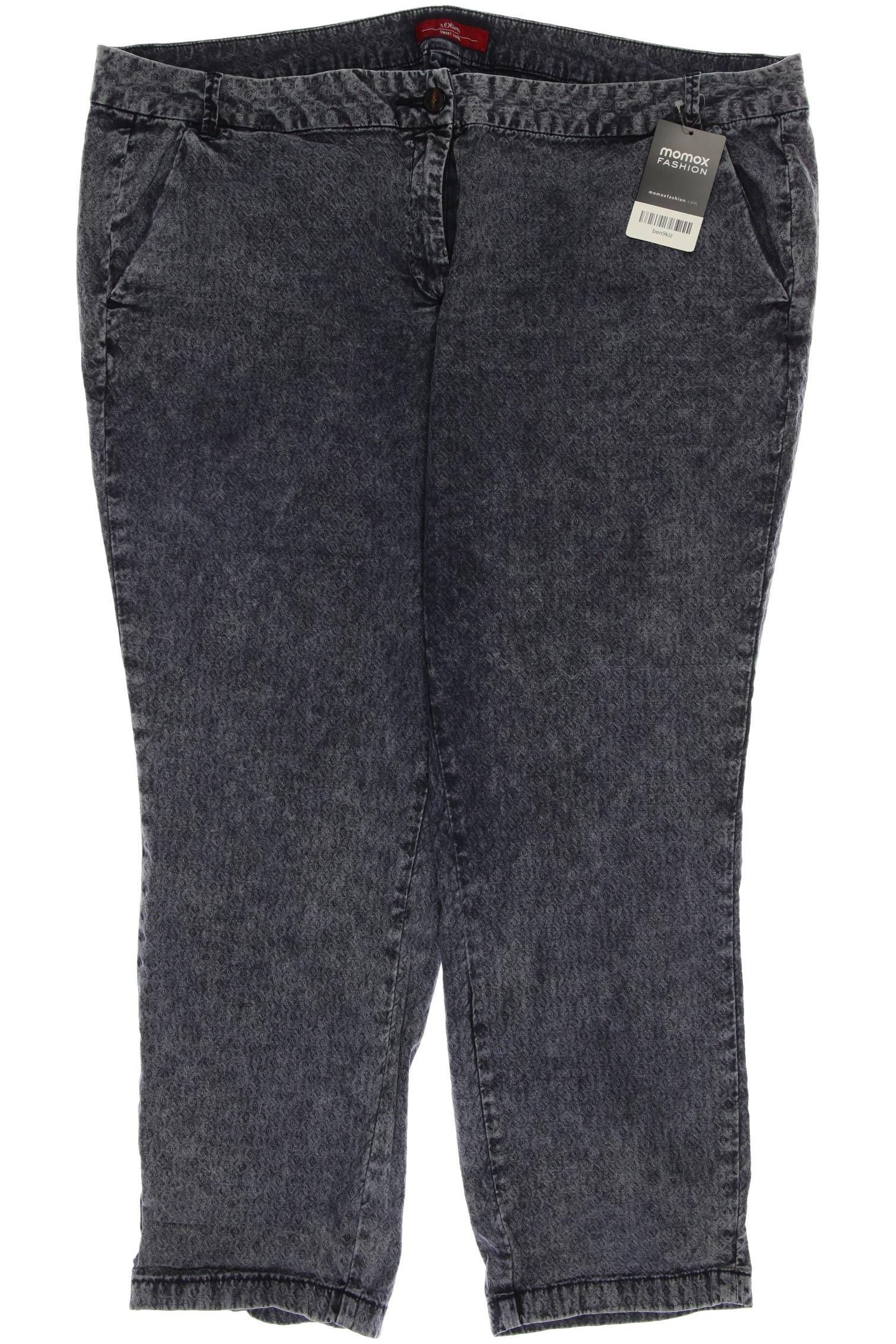 

s.Oliver Damen Stoffhose, blau, Gr. 56