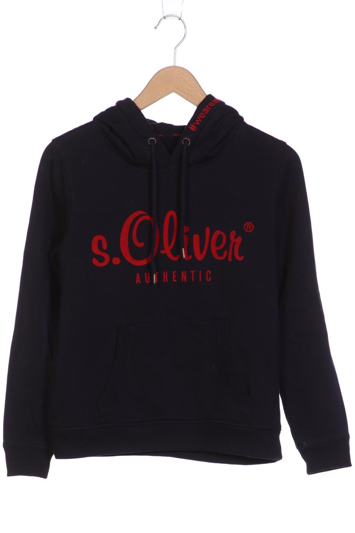 

s.Oliver Damen Kapuzenpullover, marineblau