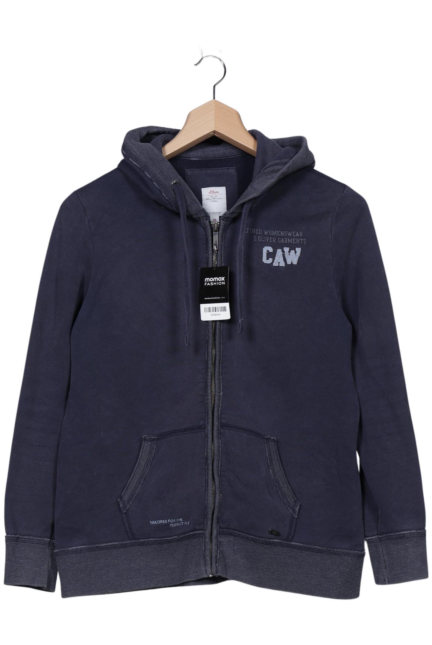 

s.Oliver Damen Kapuzenpullover, marineblau, Gr. 46