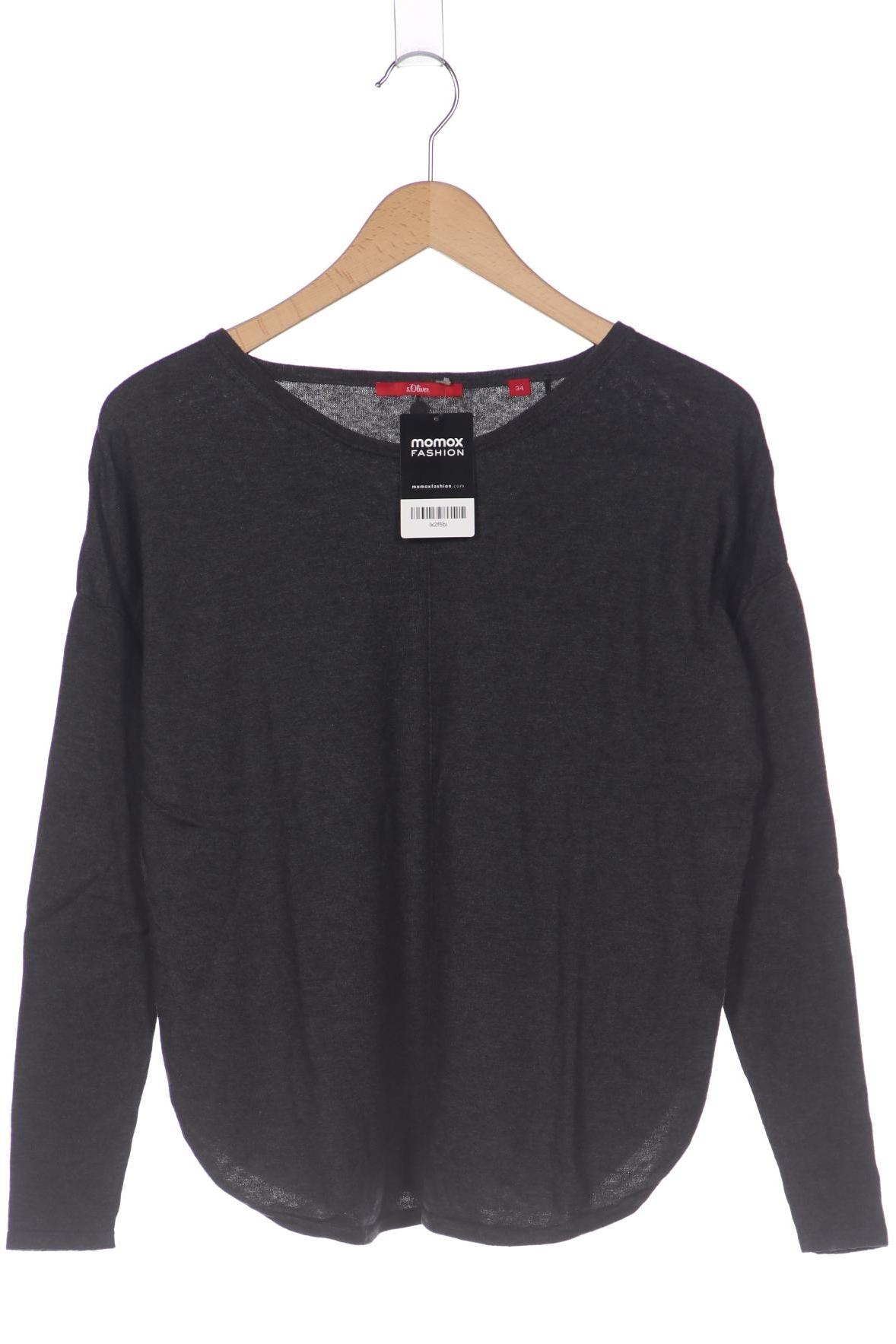 

s.Oliver Damen Pullover, grau, Gr. 34