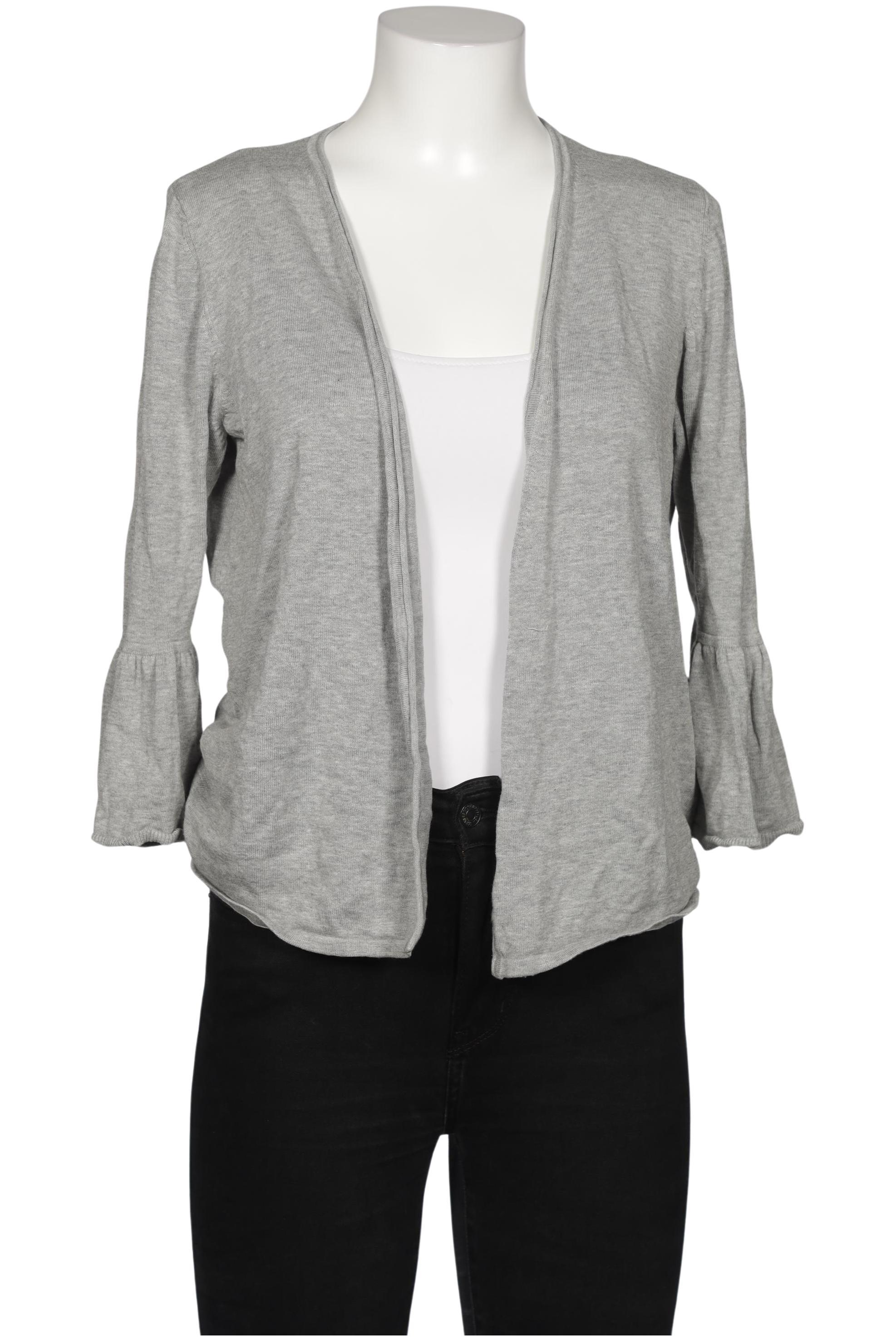 

s.Oliver Damen Strickjacke, grau, Gr. 40