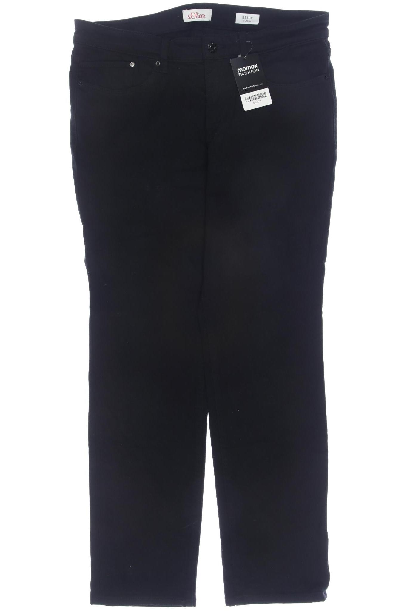

s.Oliver Damen Jeans, schwarz, Gr. 40