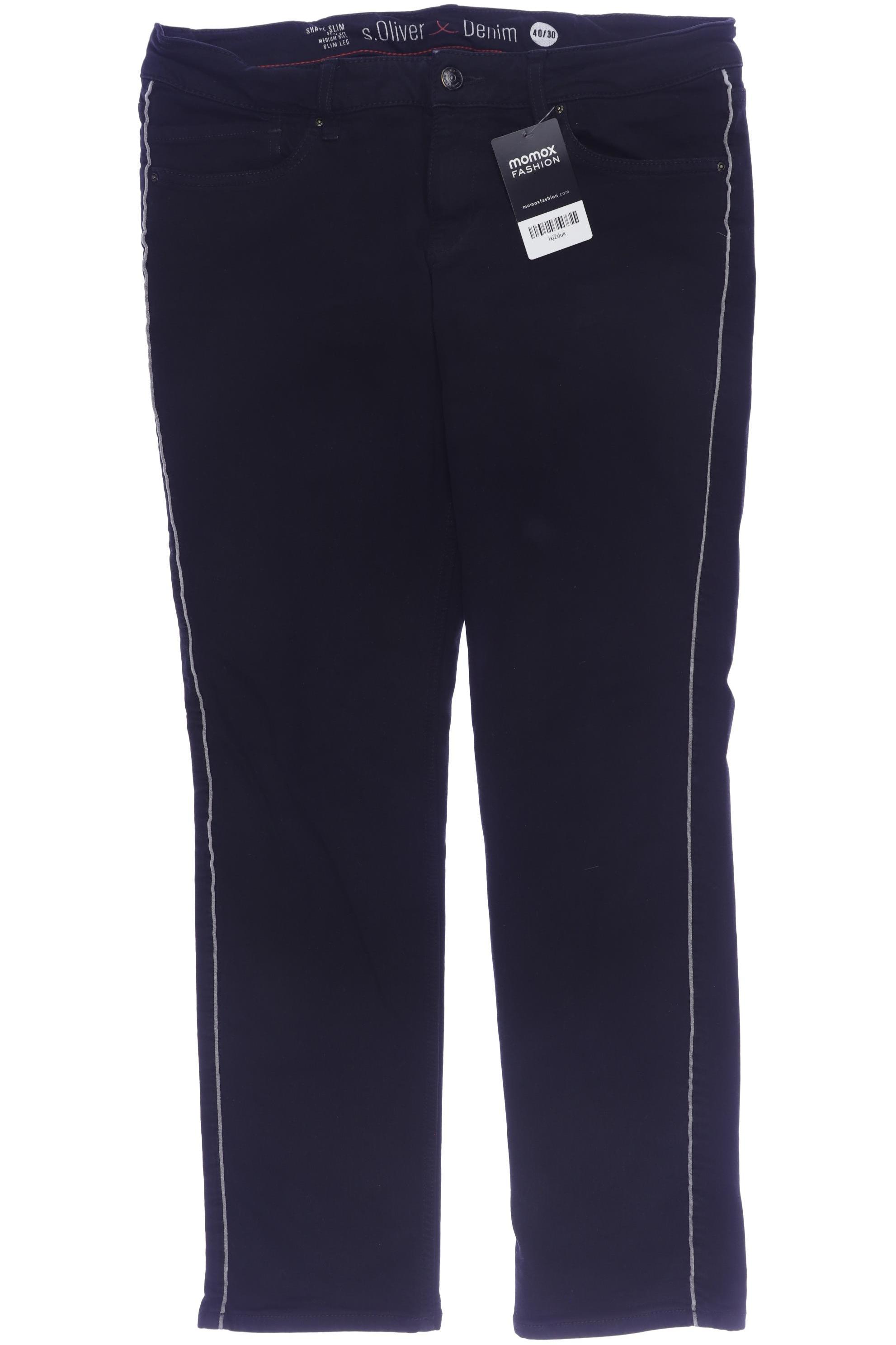 

s.Oliver Damen Jeans, schwarz, Gr. 40