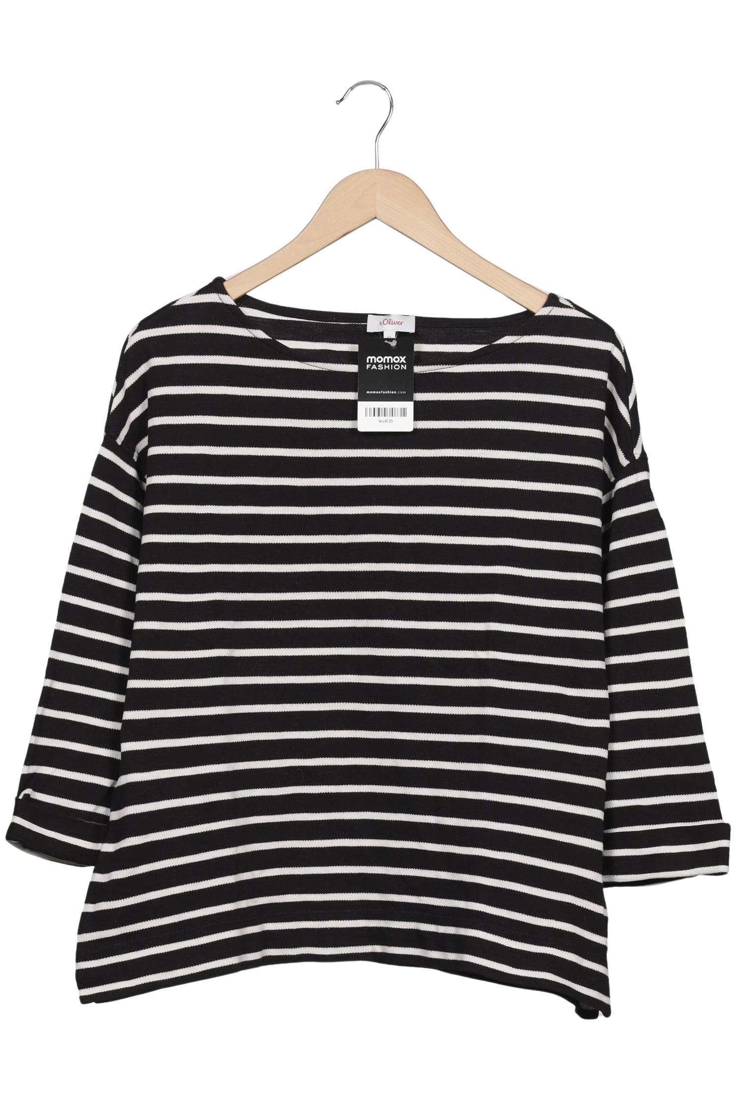 

s.Oliver Damen Sweatshirt, schwarz, Gr. 42