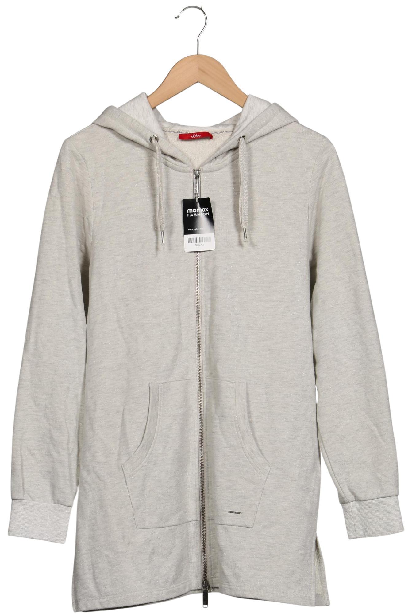 

s.Oliver Damen Kapuzenpullover, cremeweiß, Gr. 38