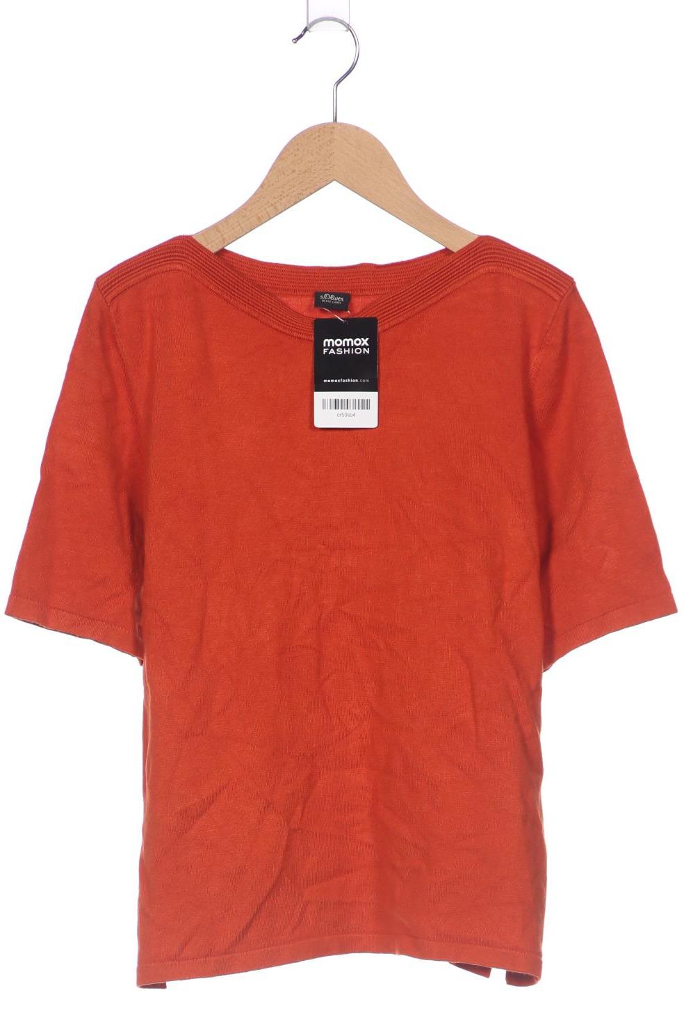

s.Oliver Damen Pullover, orange, Gr. 38