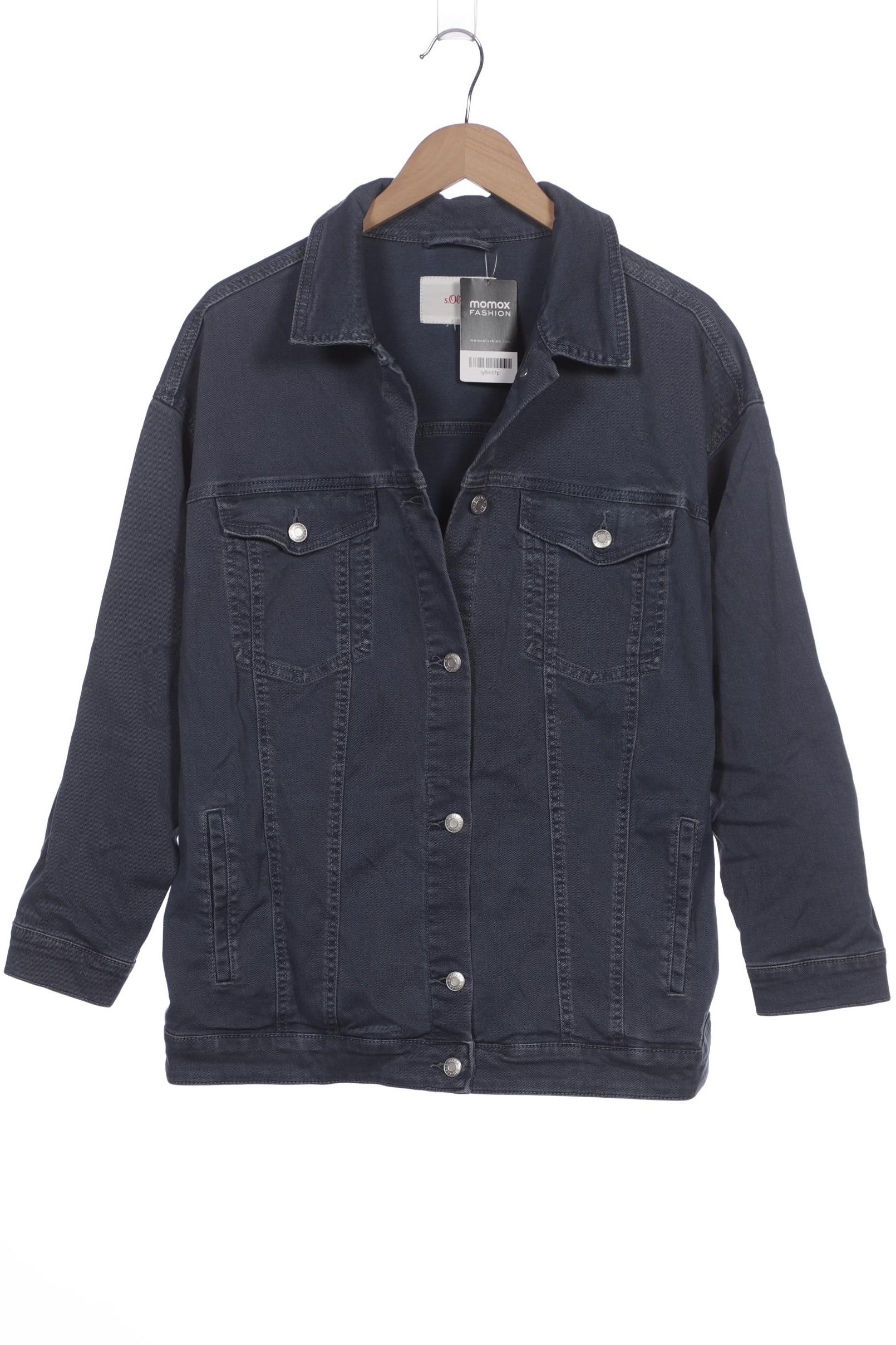 

s.Oliver Damen Jacke, blau, Gr. 42