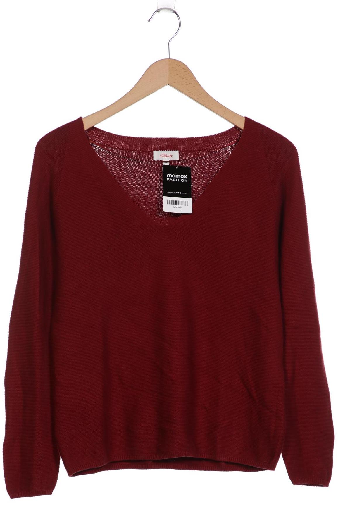 

s.Oliver Damen Pullover, bordeaux, Gr. 36