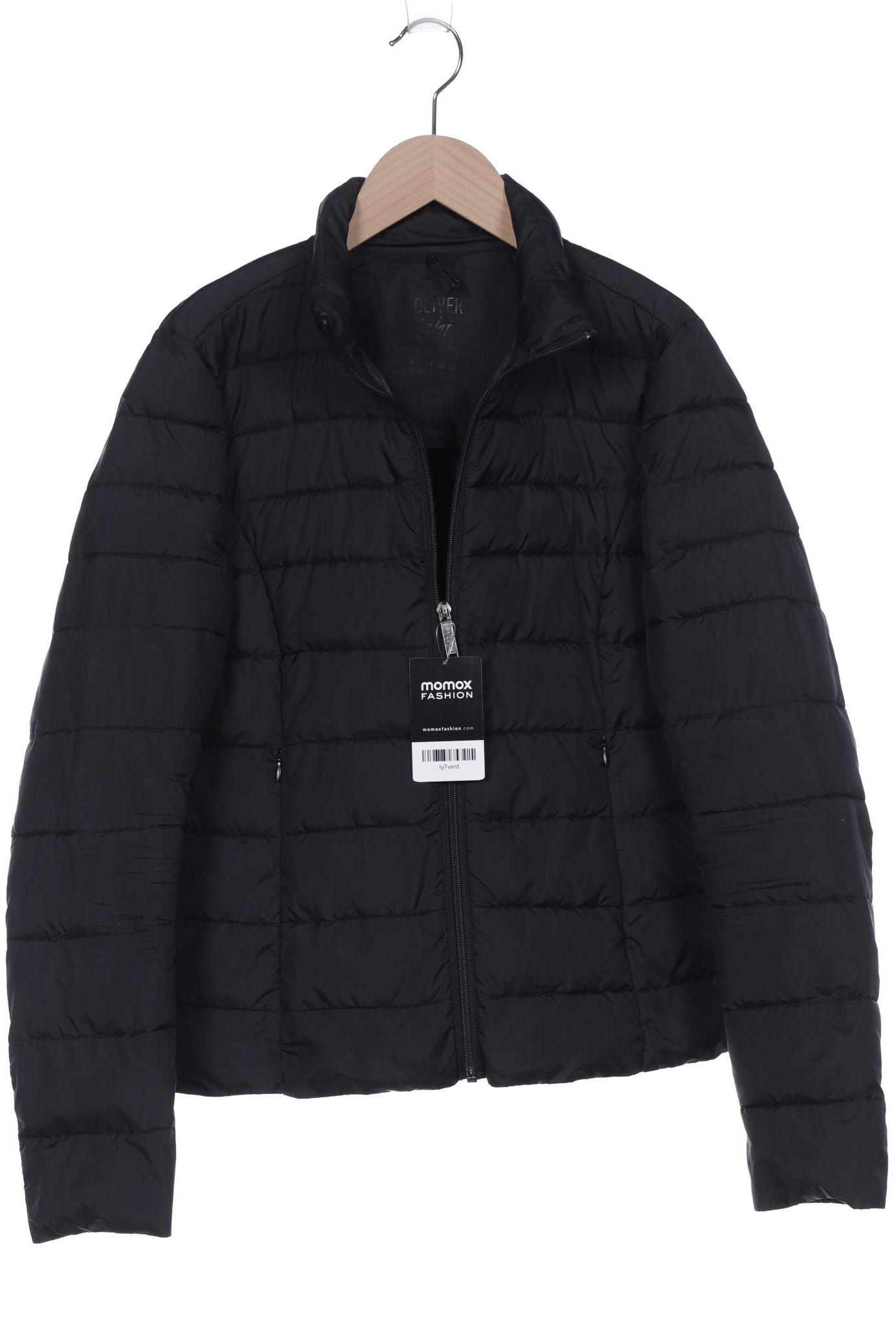 

s.Oliver Damen Jacke, schwarz, Gr. 36