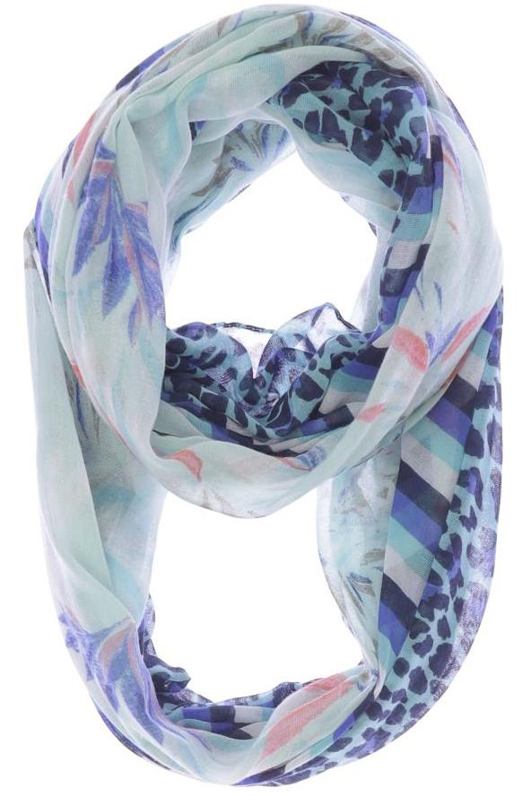 

s.Oliver Damen Schal, blau, Gr.