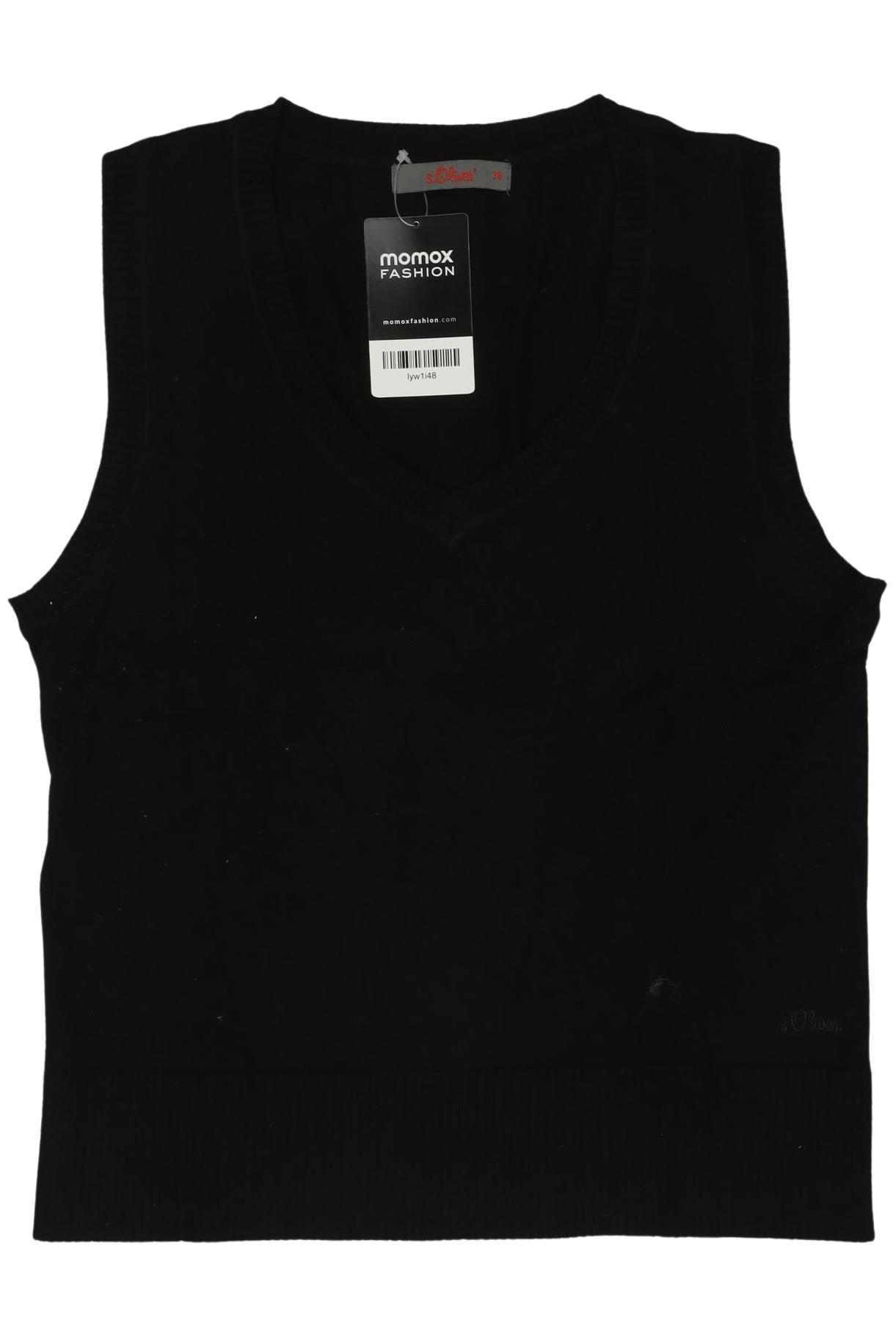 

s.Oliver Damen Pullover, schwarz, Gr. 38