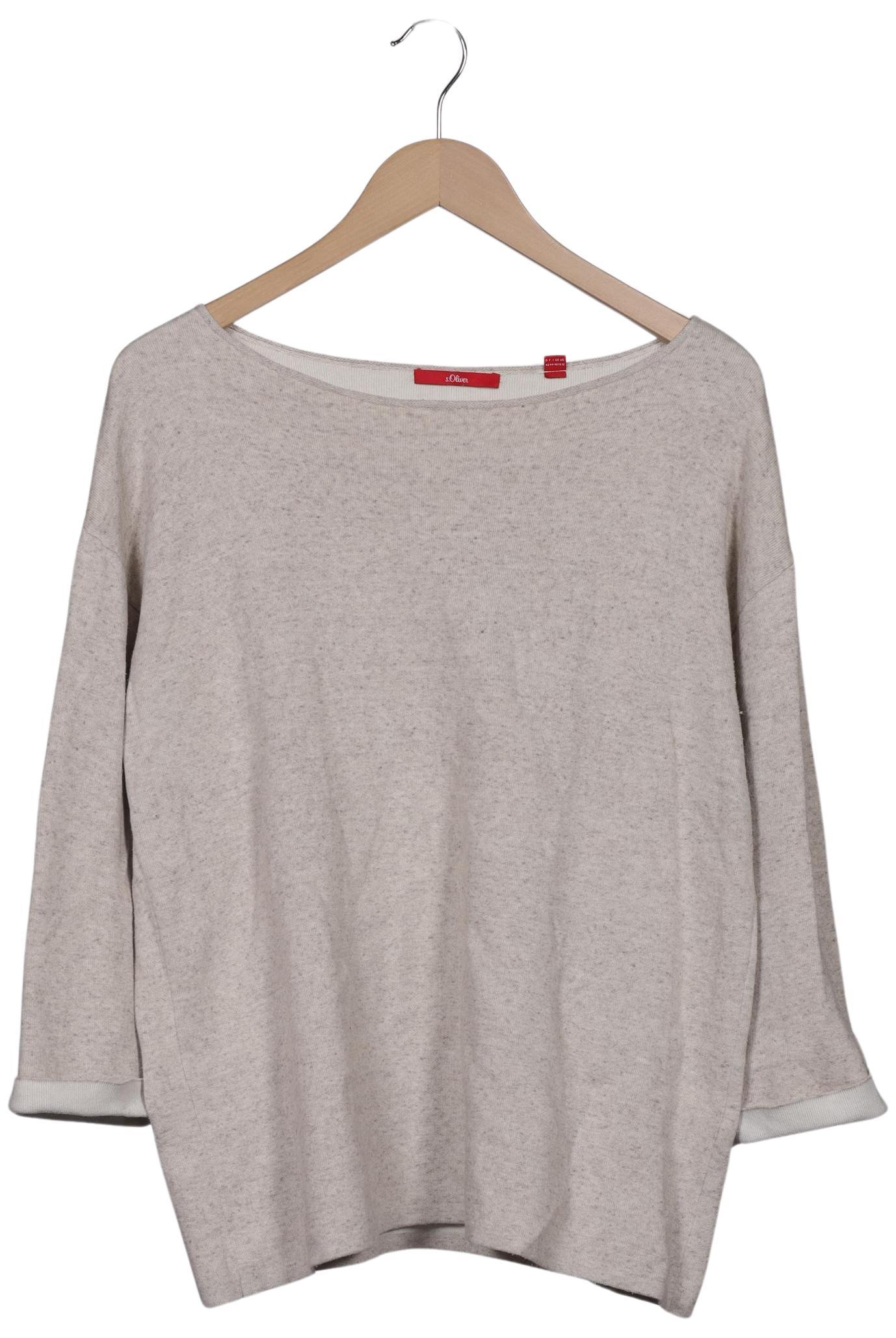 

s.Oliver Damen Pullover, beige, Gr. 42