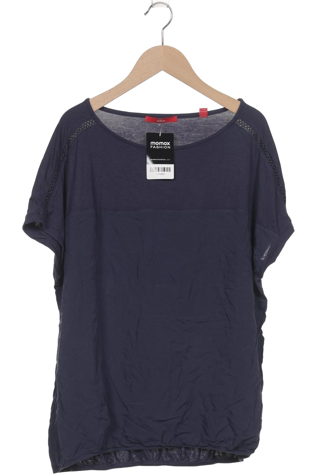 

s.Oliver Damen T-Shirt, marineblau, Gr. 40