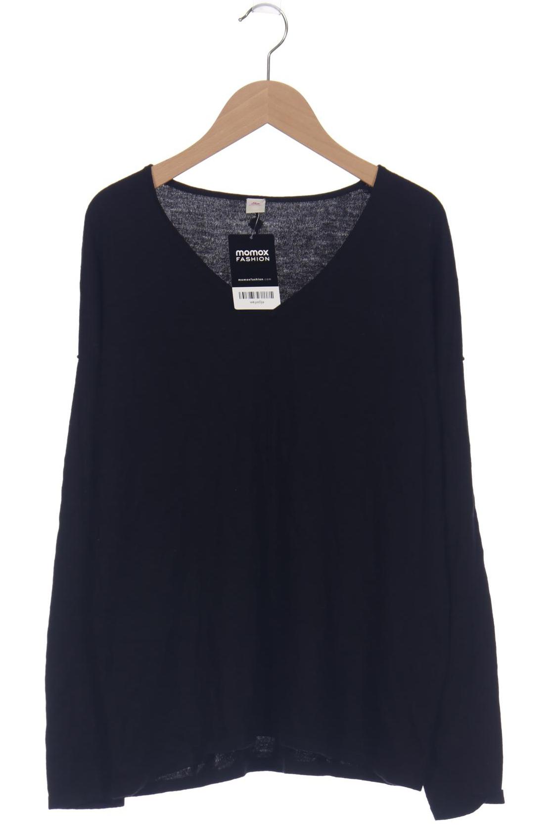 

s.Oliver Damen Pullover, schwarz