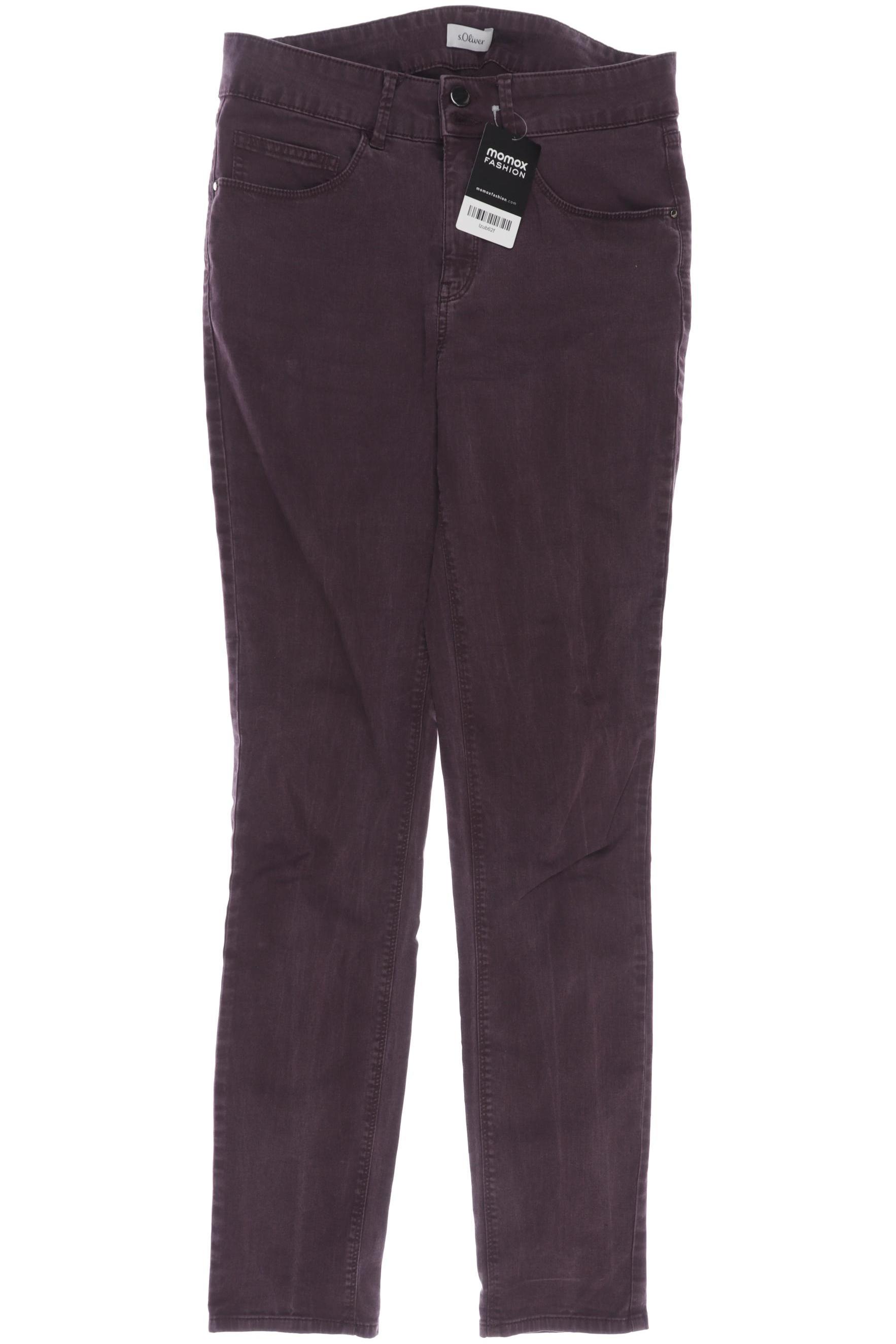 

s.Oliver Damen Jeans, bordeaux, Gr. 40