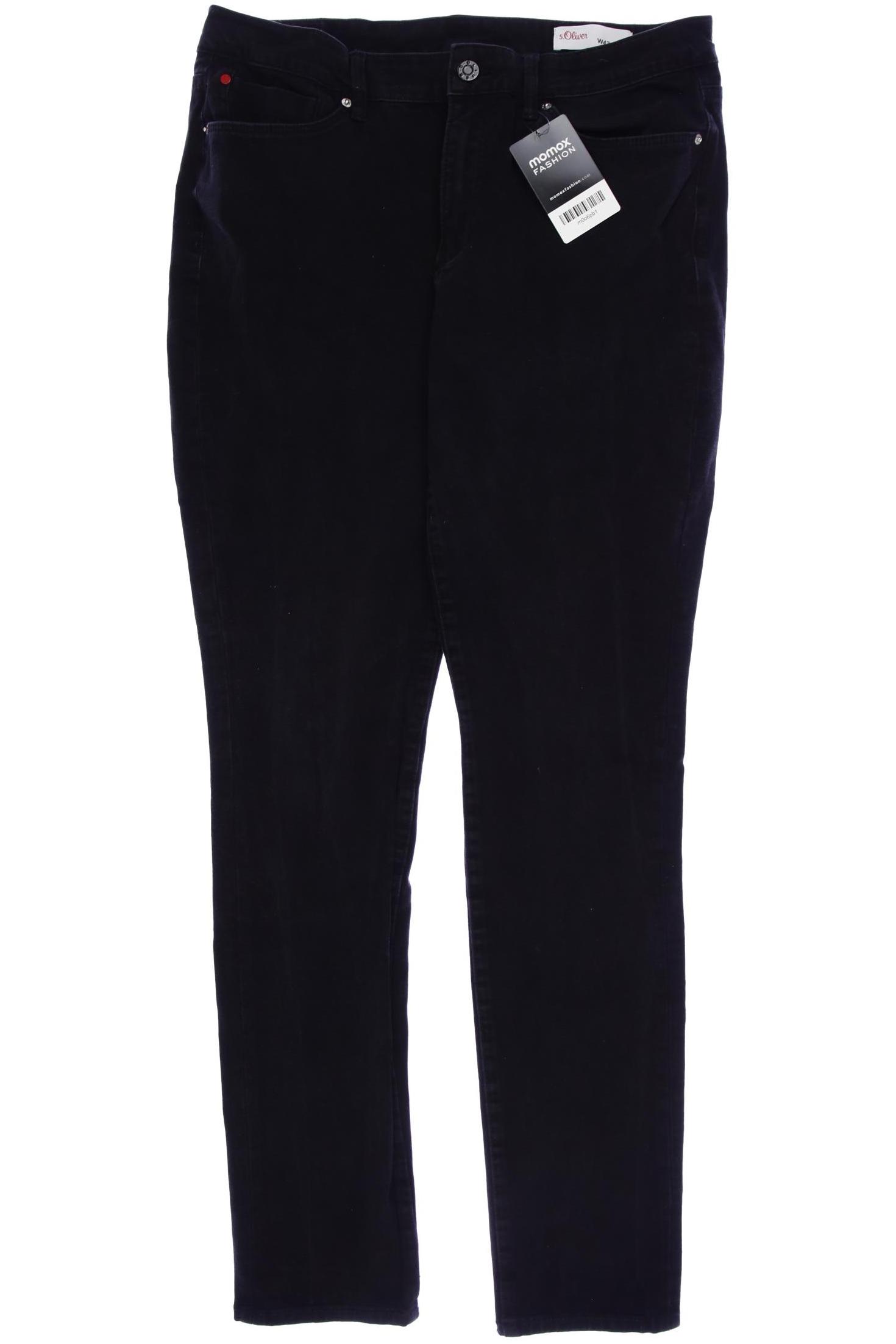

s.Oliver Damen Jeans, schwarz, Gr. 42