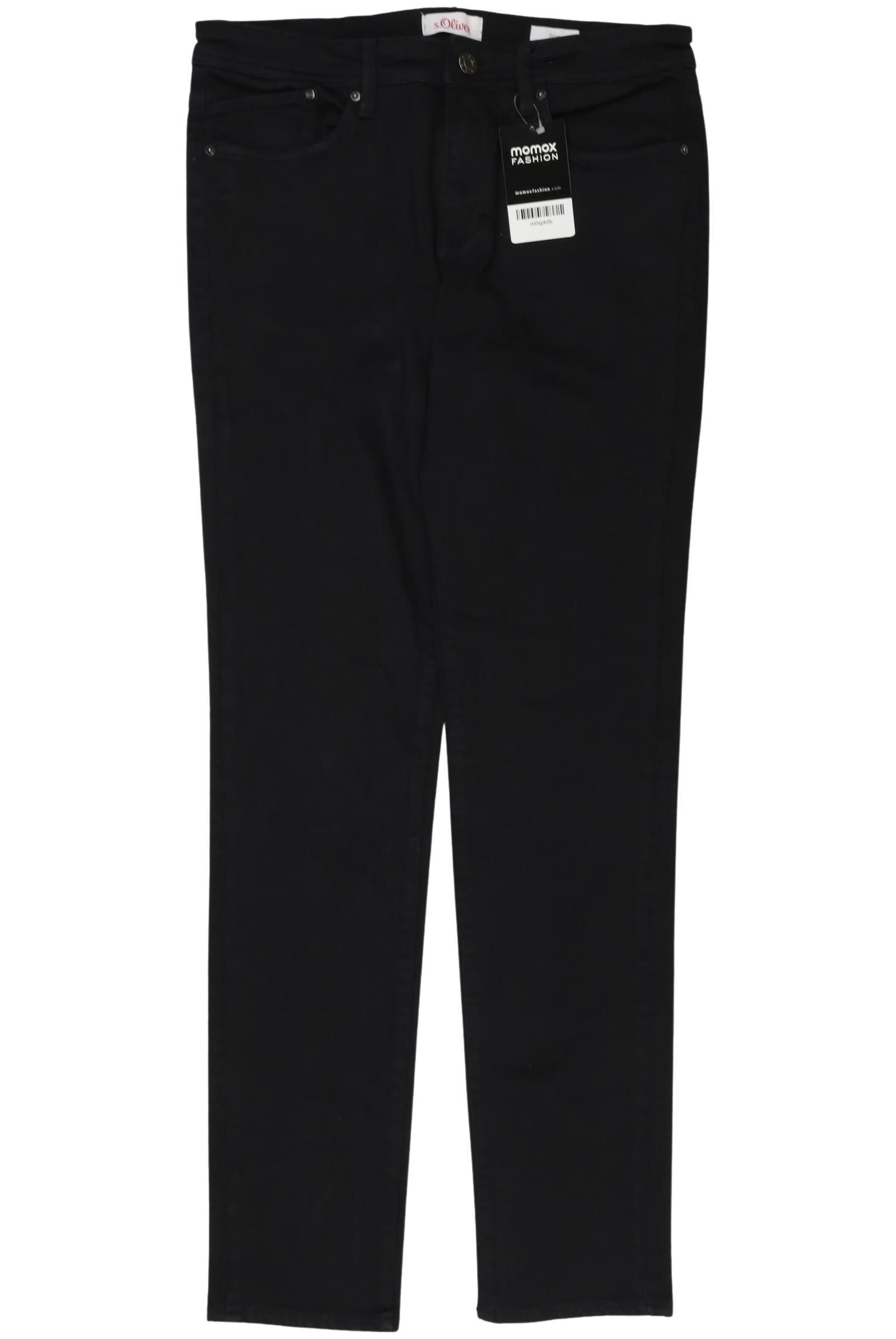 

s.Oliver Damen Jeans, schwarz, Gr. 38