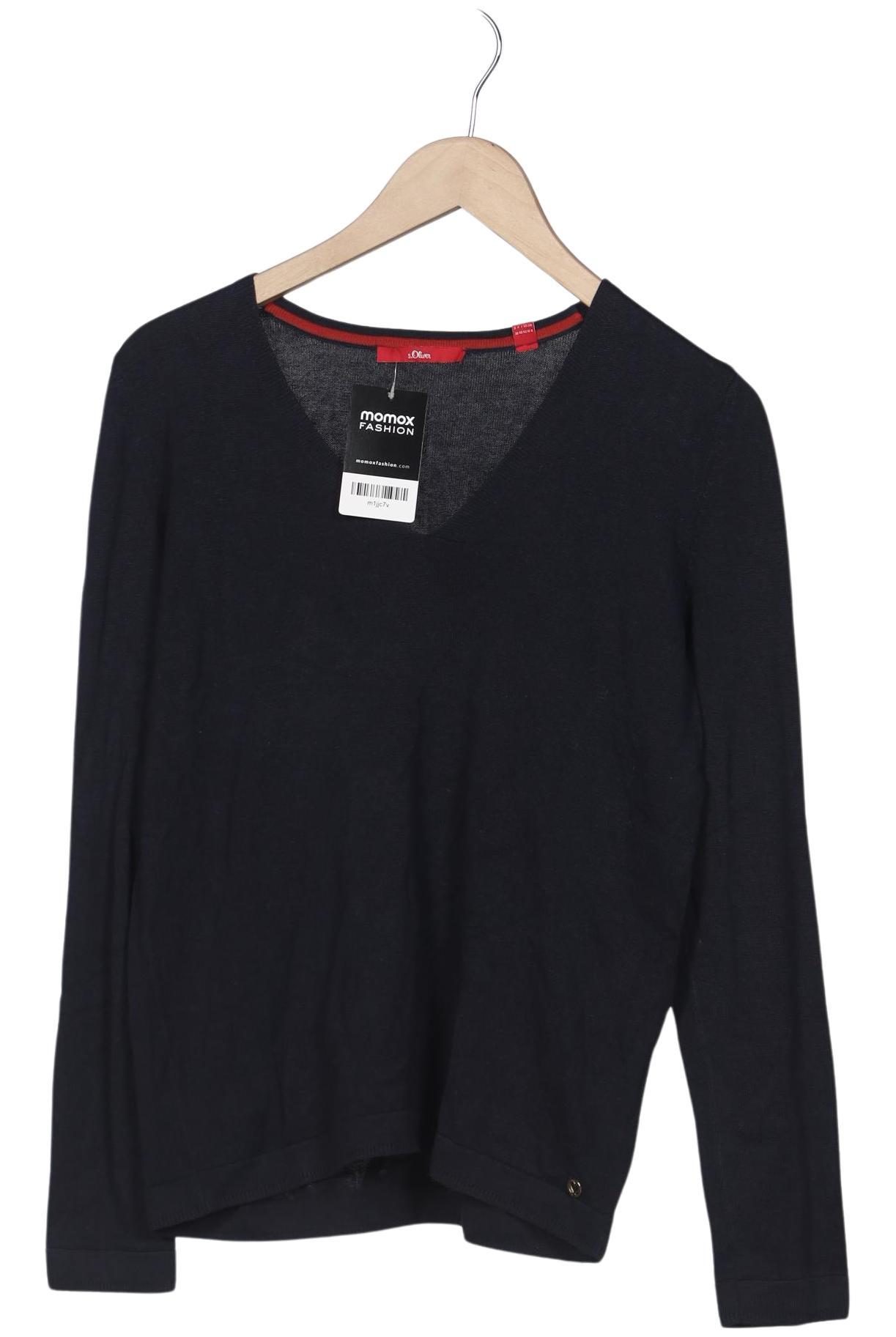 

s.Oliver Damen Pullover, marineblau, Gr. 38