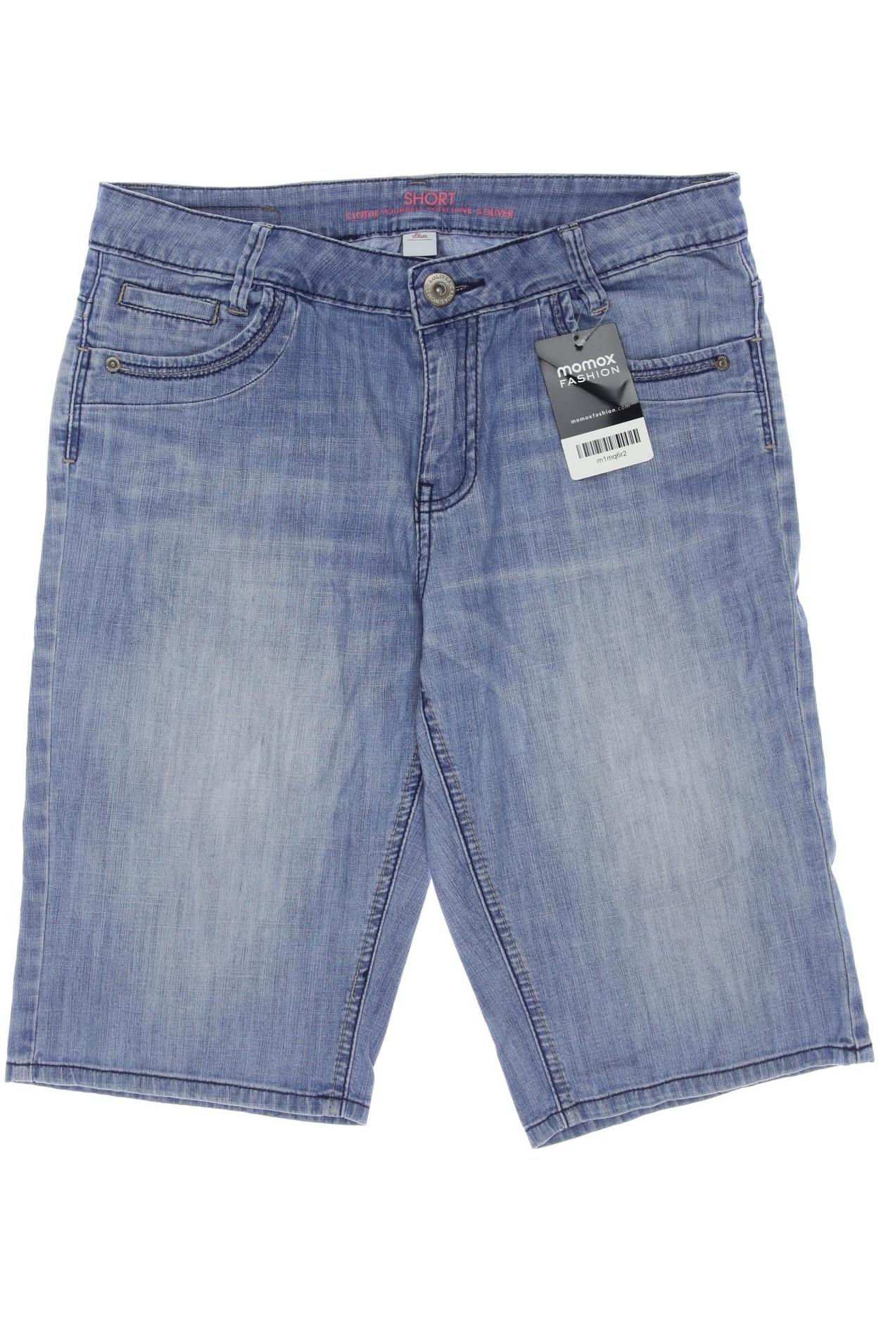 

s.Oliver Damen Shorts, blau, Gr. 36