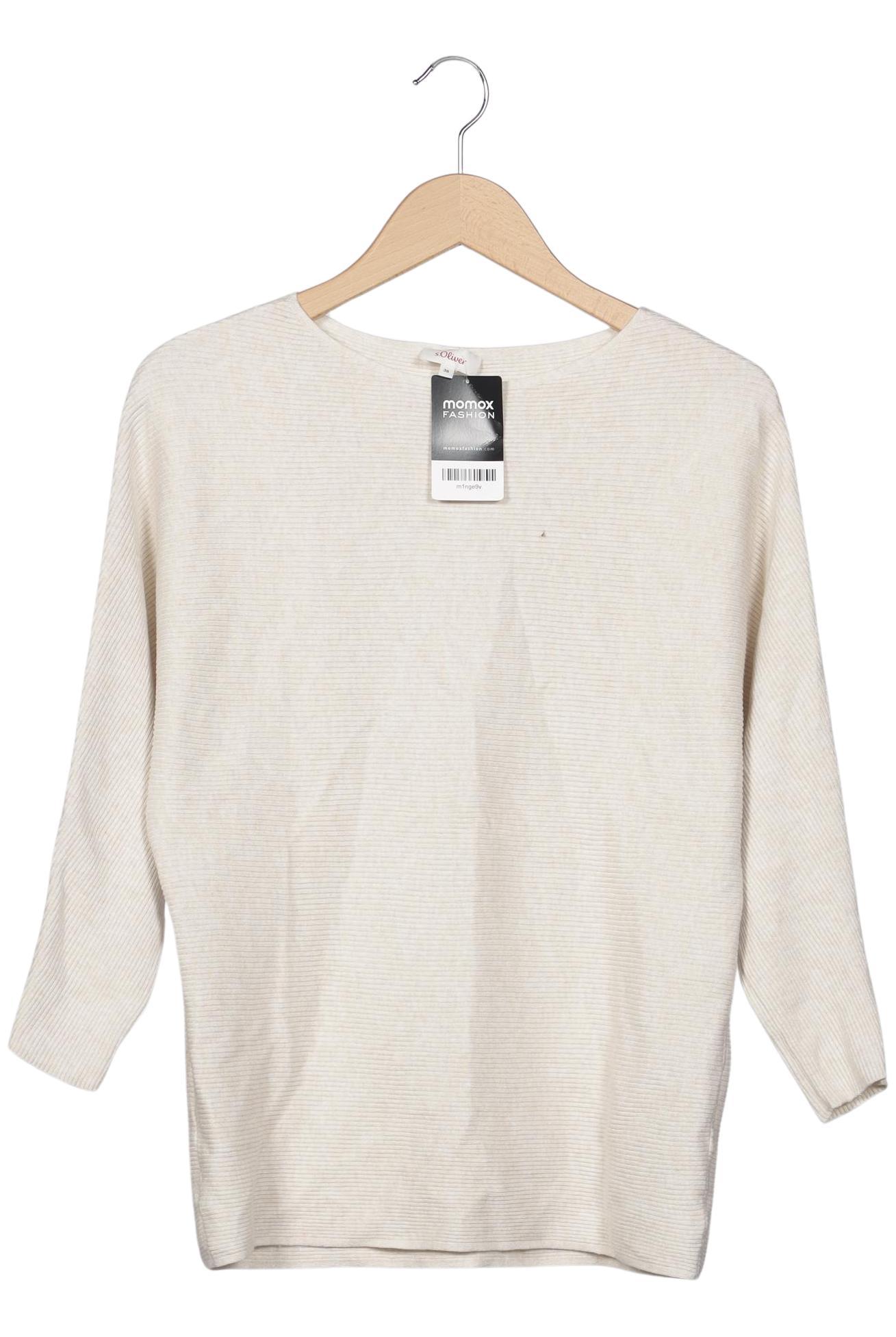 

s.Oliver Damen Pullover, beige, Gr. 38