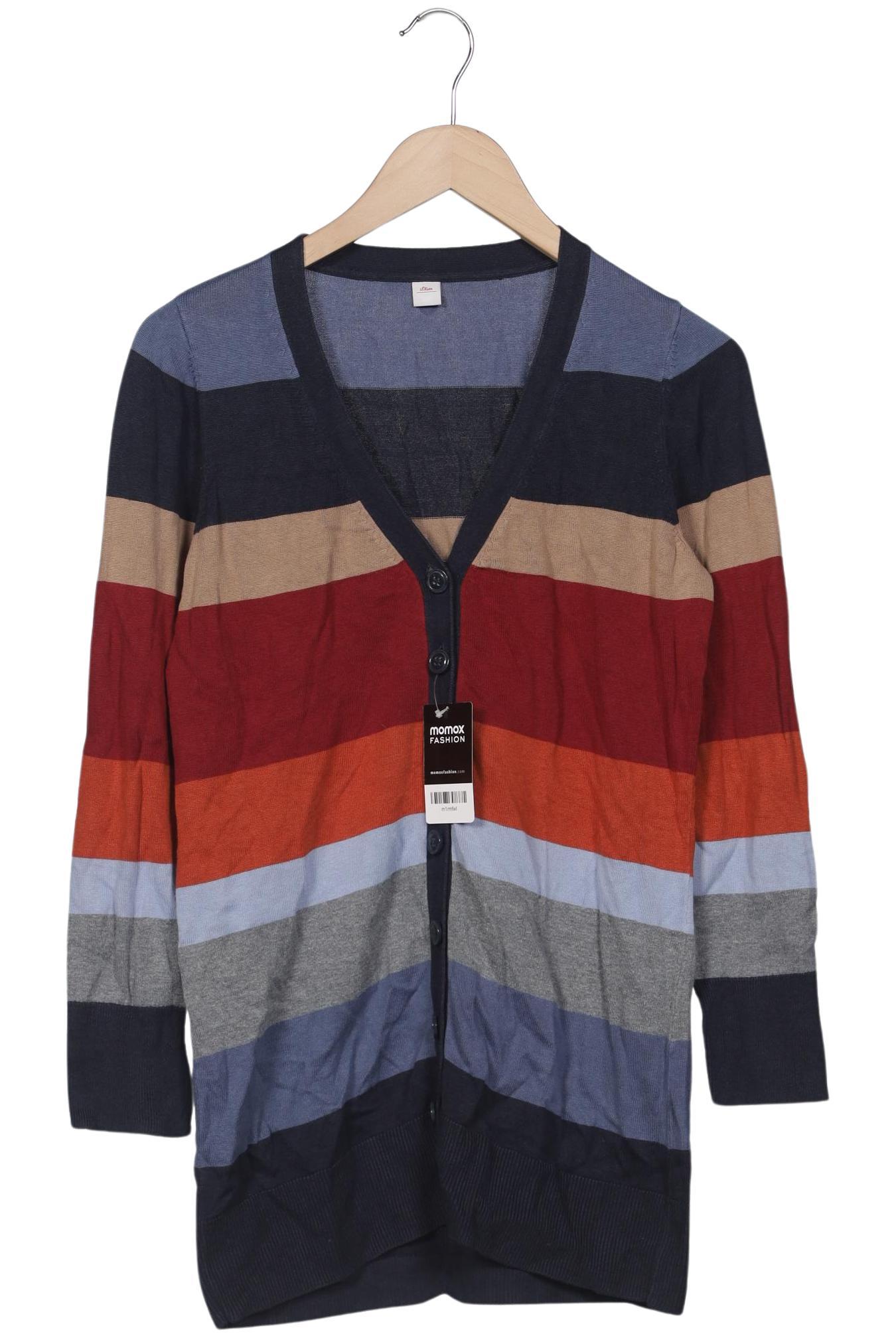 

s.Oliver Damen Strickjacke, mehrfarbig, Gr. 38