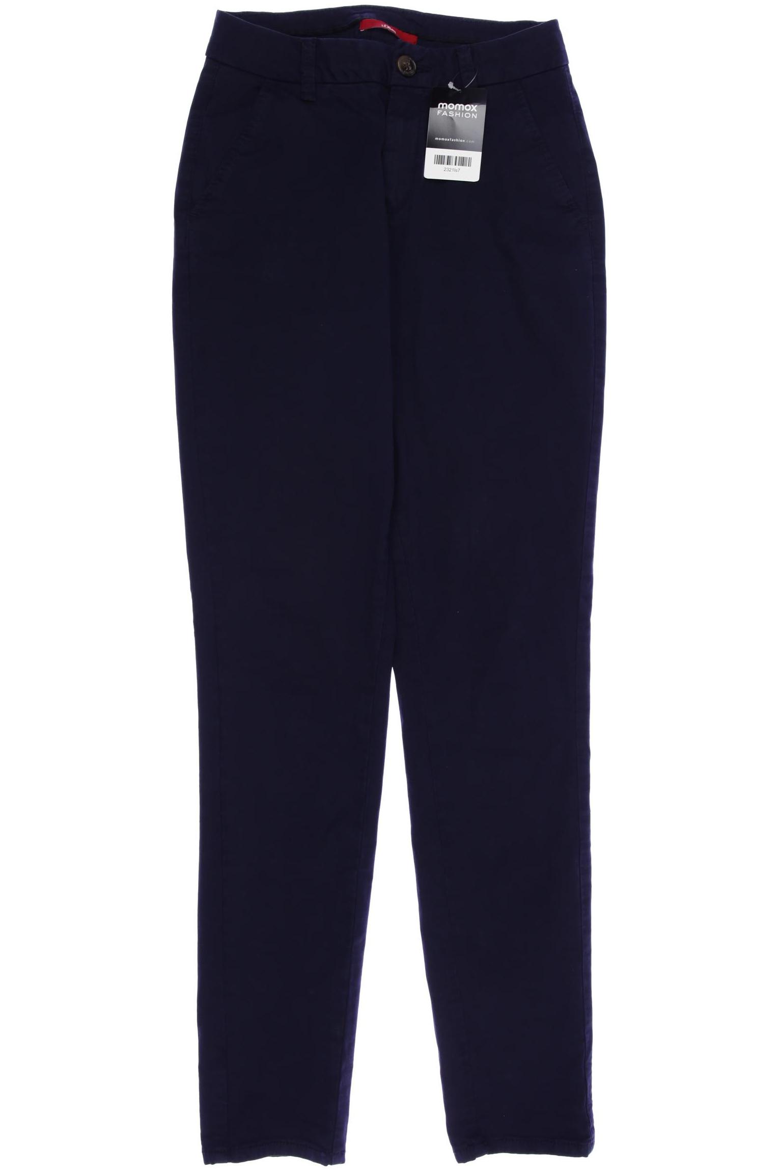 

s.Oliver Damen Stoffhose, marineblau, Gr. 32