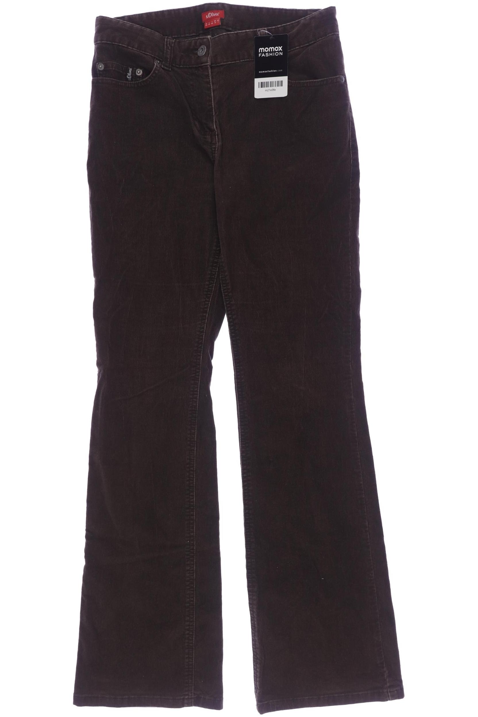 

s.Oliver Damen Stoffhose, braun, Gr. 36