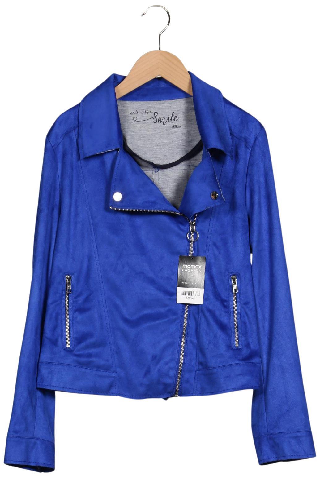 

s.Oliver Damen Jacke, blau, Gr. 40