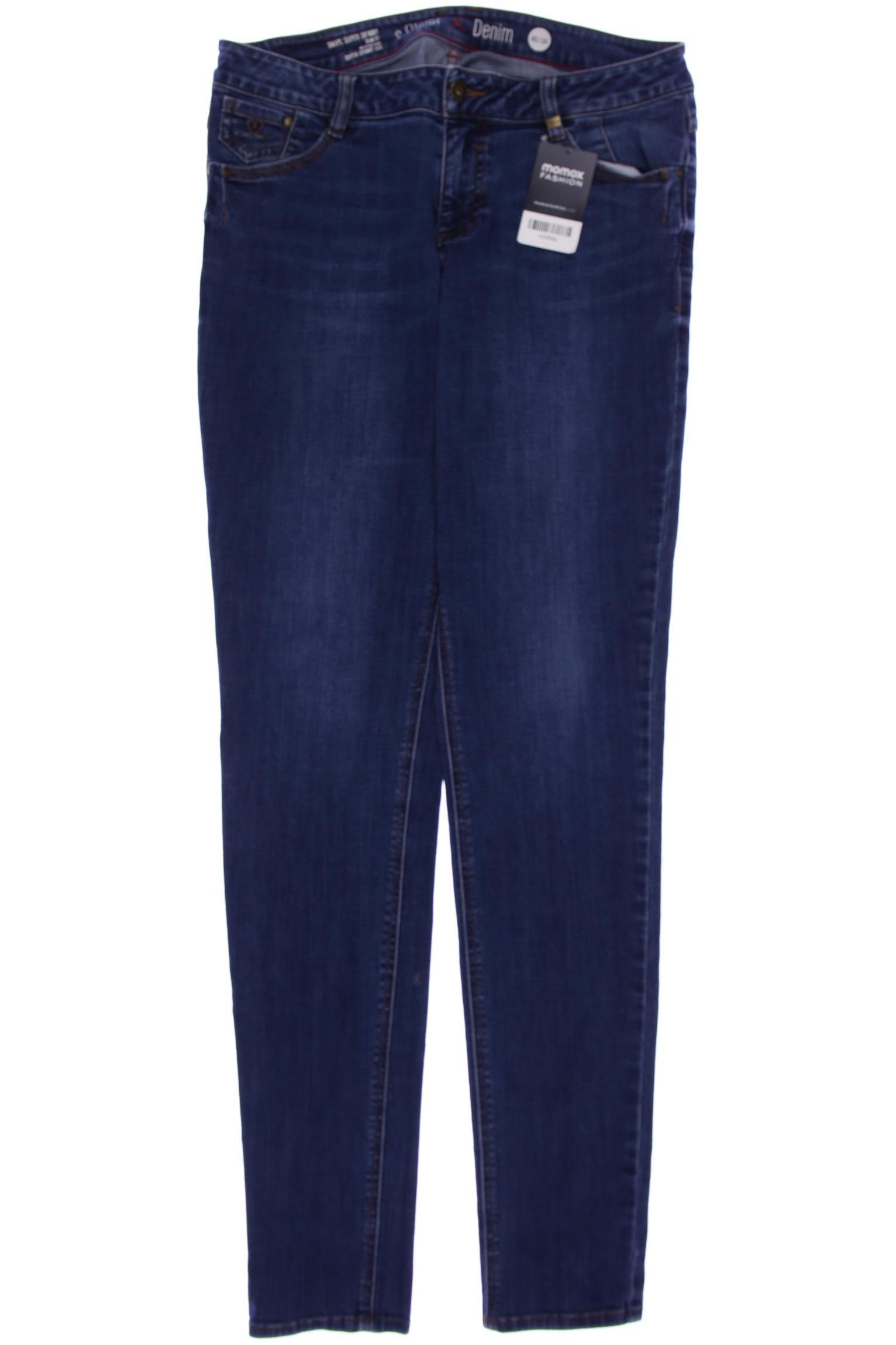 

s.Oliver Damen Jeans, blau