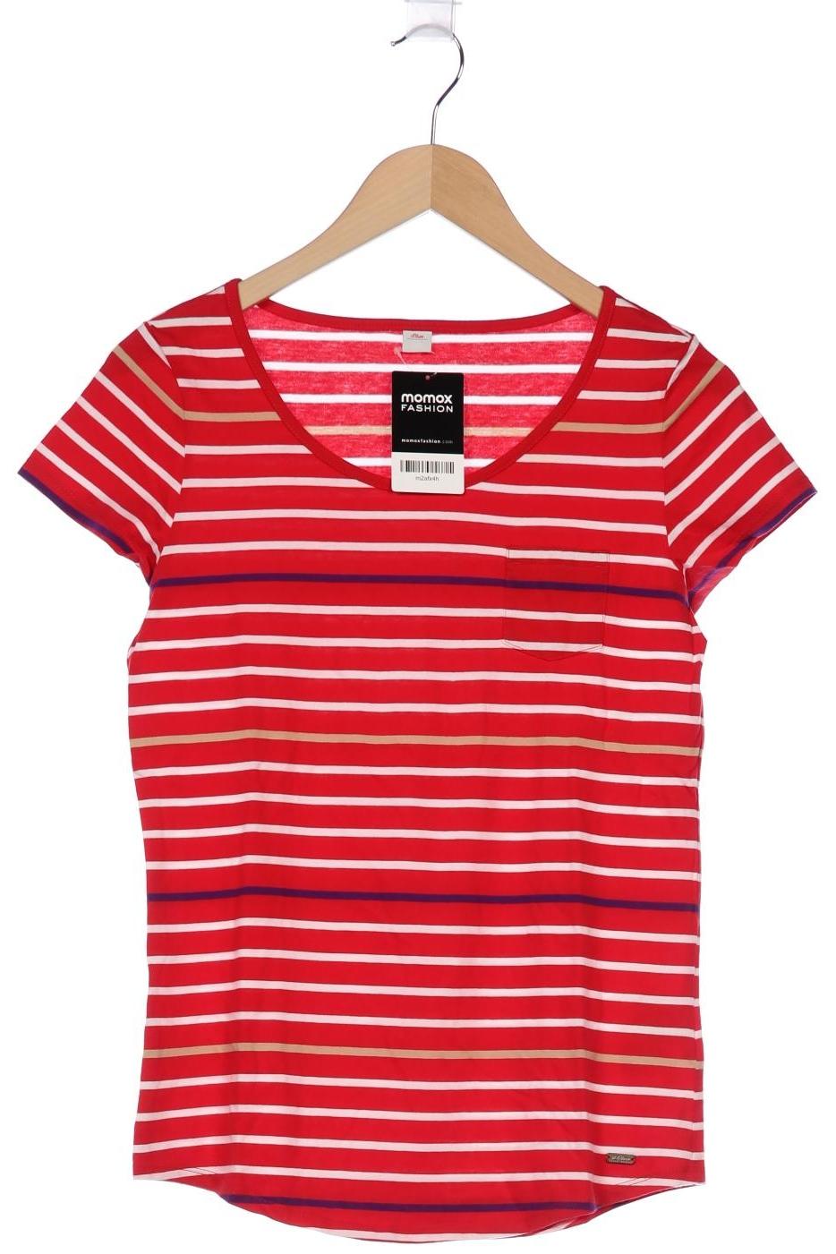 

s.Oliver Damen T-Shirt, rot, Gr. 38