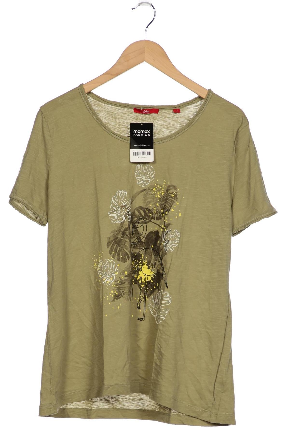 

s.Oliver Damen T-Shirt, grün, Gr. 44