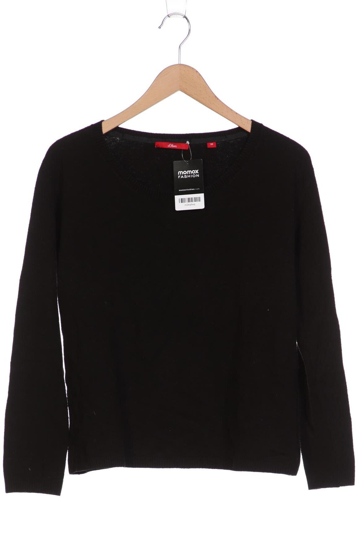 

s.Oliver Damen Pullover, schwarz