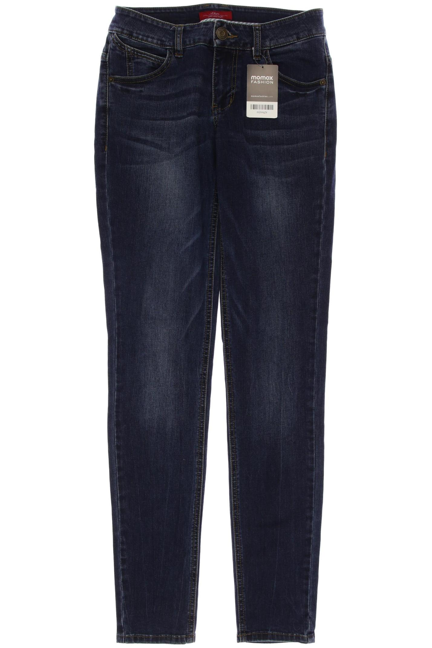 

s.Oliver Damen Jeans, blau