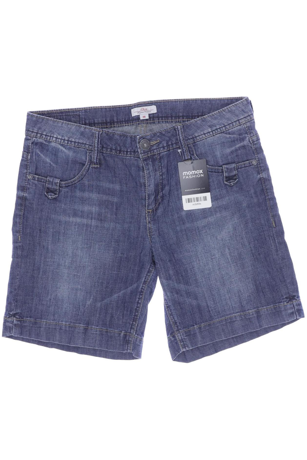 

s.Oliver Damen Shorts, marineblau