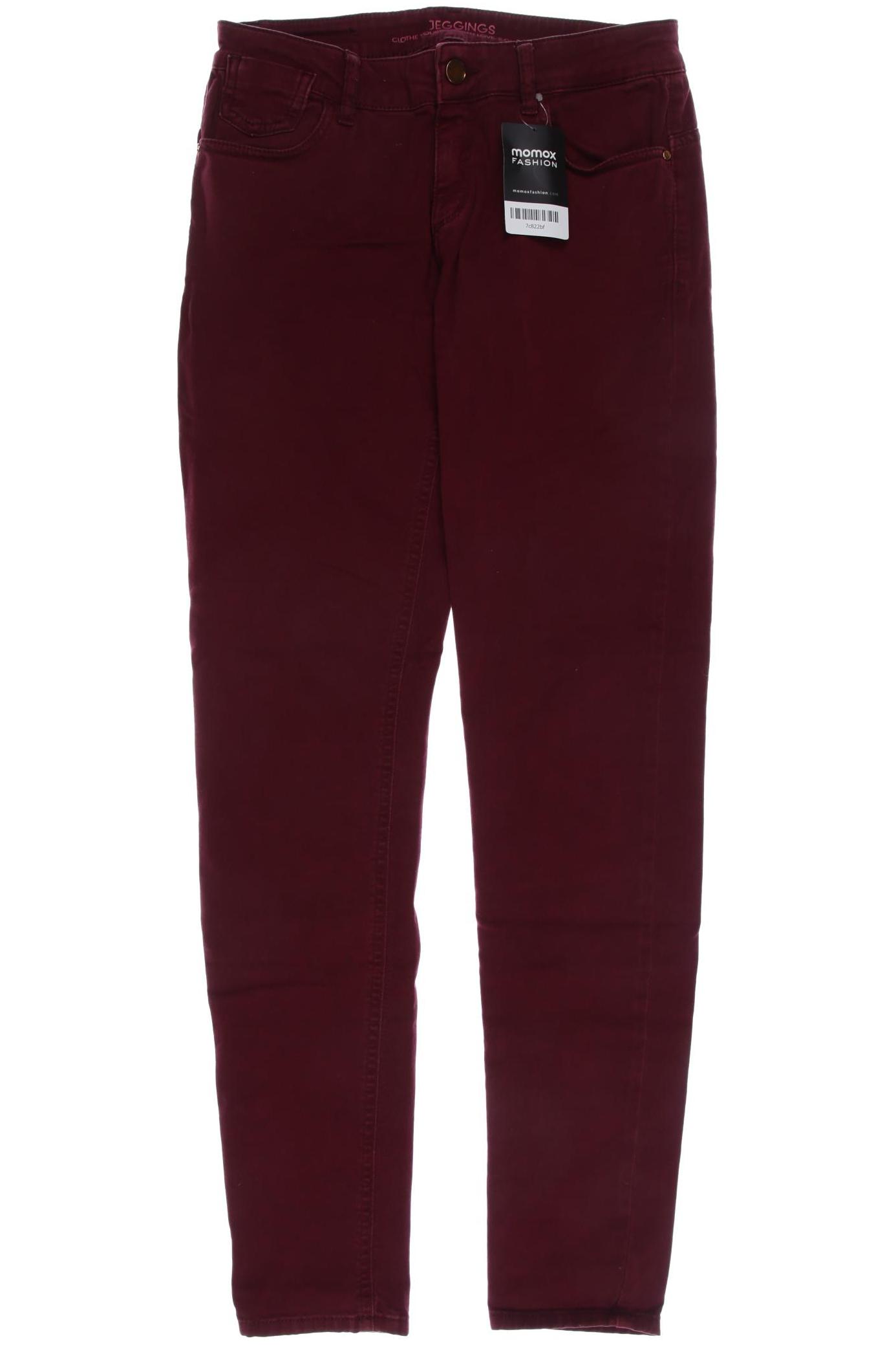 

s.Oliver Damen Jeans, bordeaux