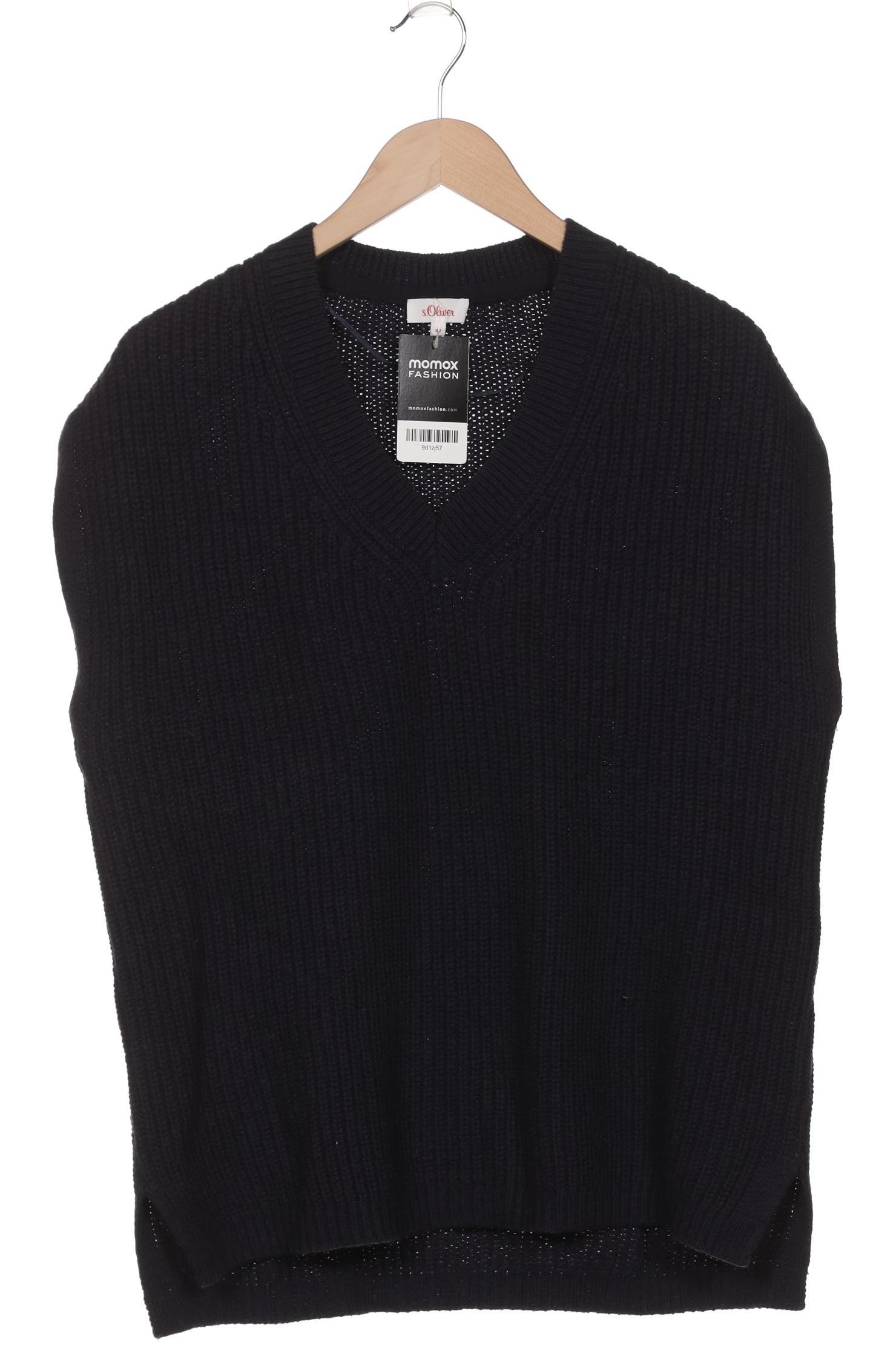 

s.Oliver Damen Pullover, marineblau, Gr. 40