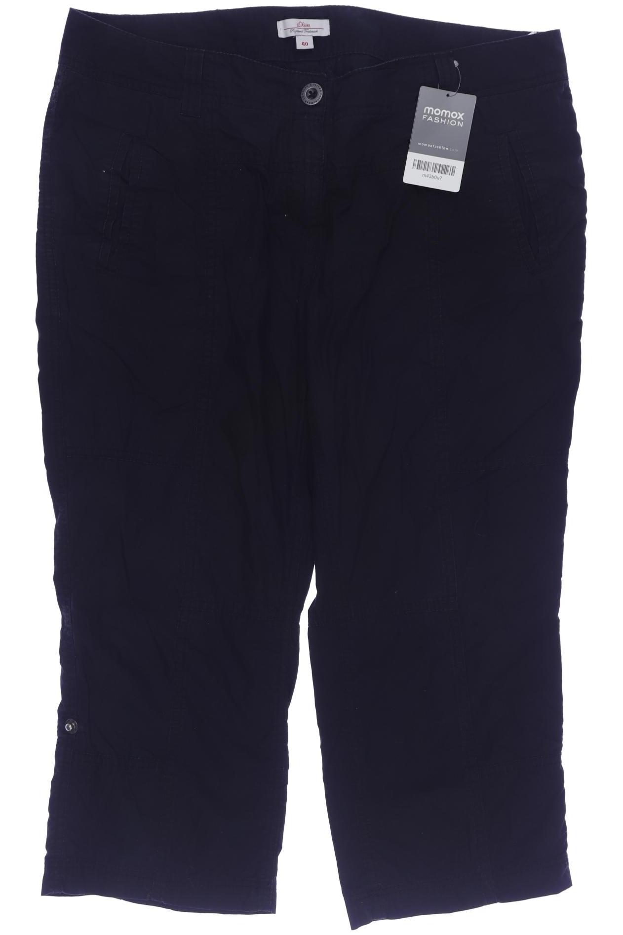 

s.Oliver Damen Stoffhose, schwarz, Gr. 40