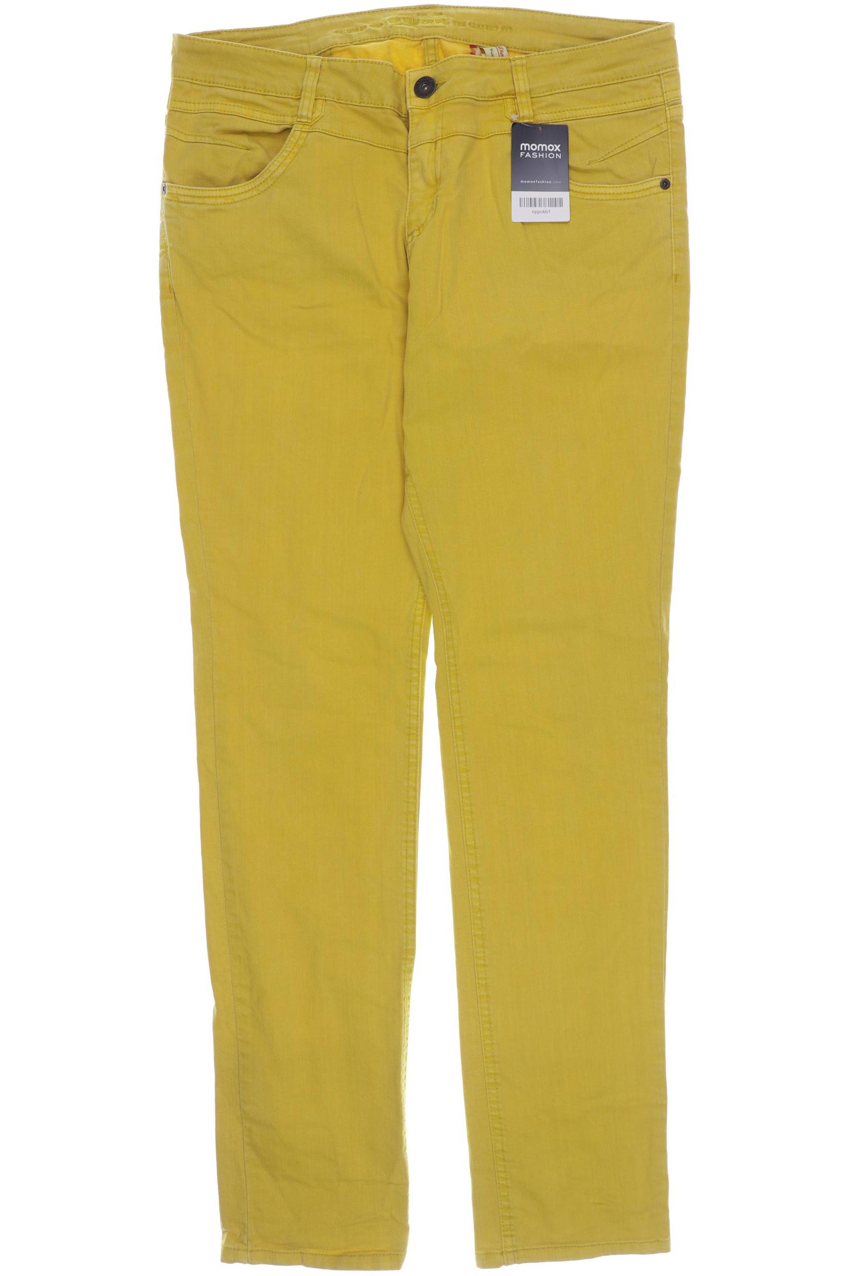 

s.Oliver Damen Jeans, gelb, Gr. 42
