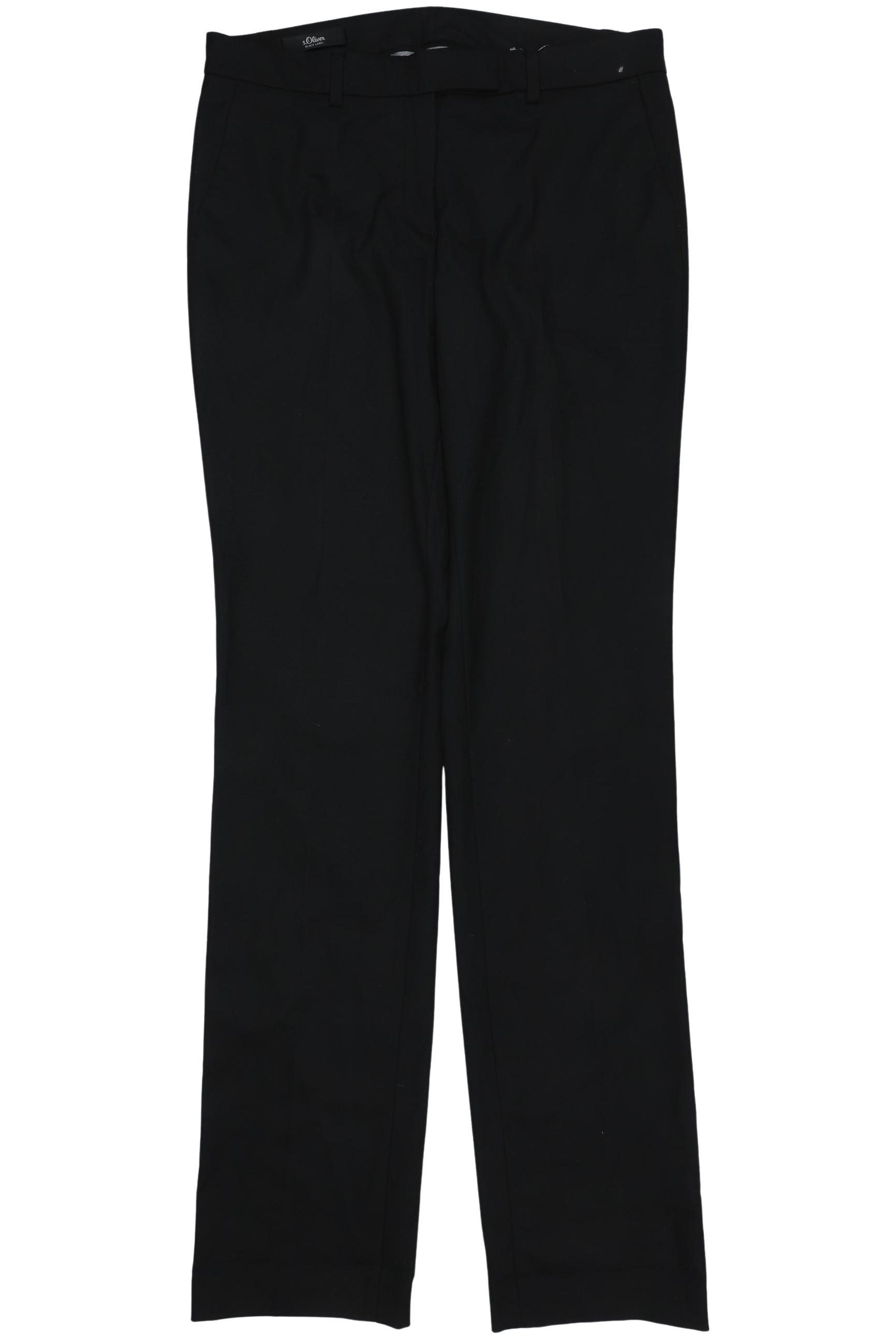 

s.Oliver Damen Stoffhose, schwarz, Gr. 36