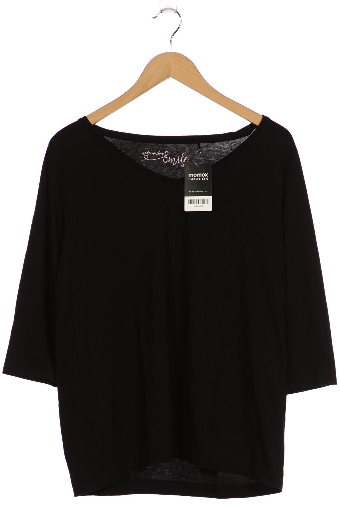 

s.Oliver Damen Langarmshirt, schwarz, Gr. 46