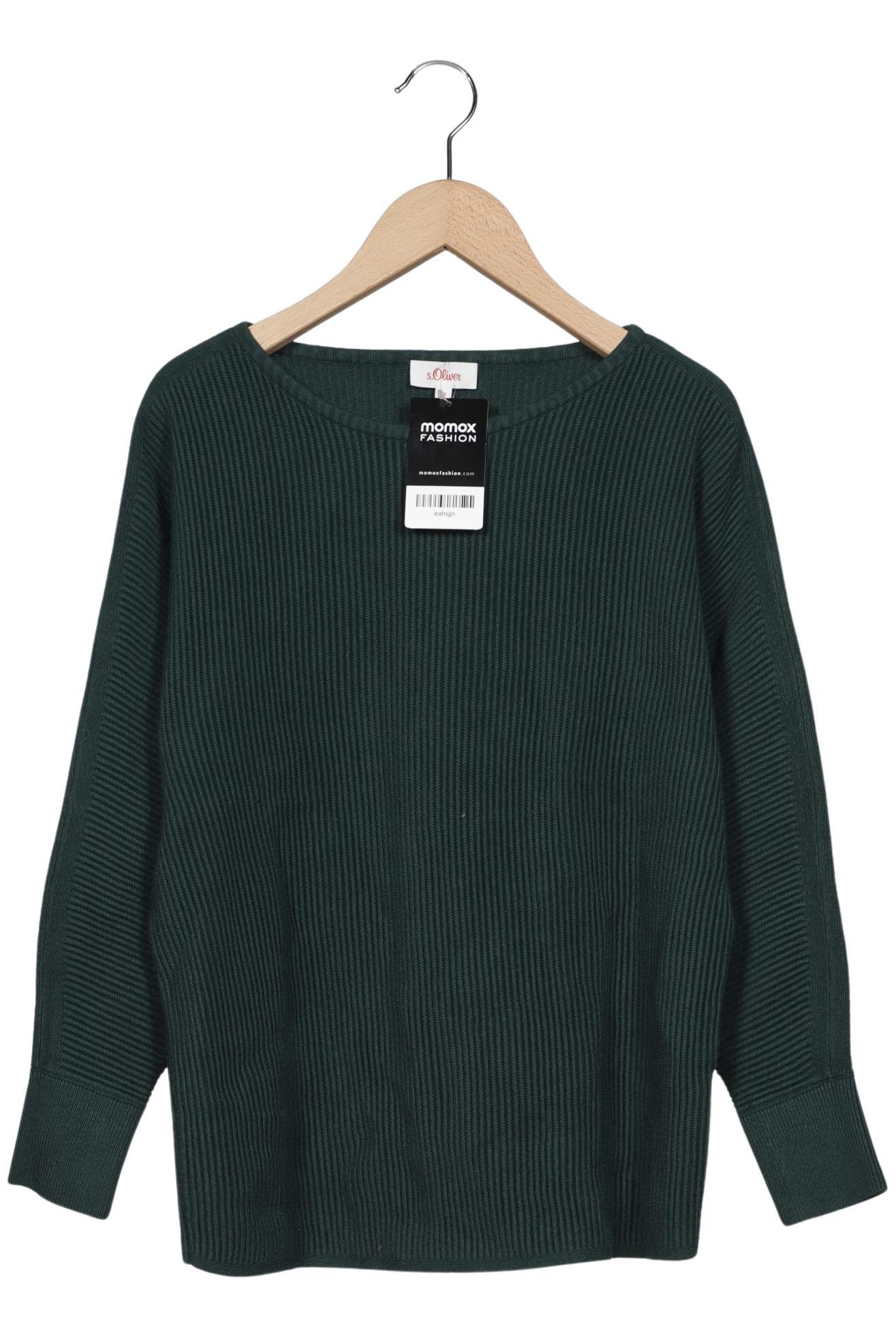 

s.Oliver Damen Pullover, grün, Gr. 38