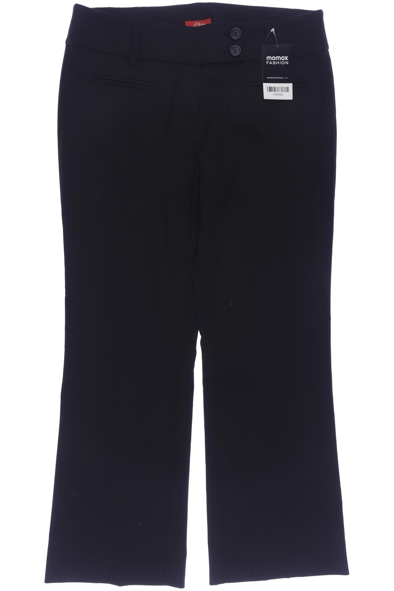 

s.Oliver Damen Stoffhose, schwarz, Gr. 38