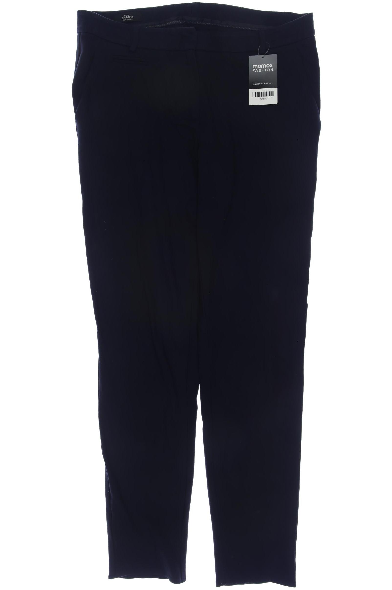 

s.Oliver Damen Stoffhose, marineblau, Gr. 40