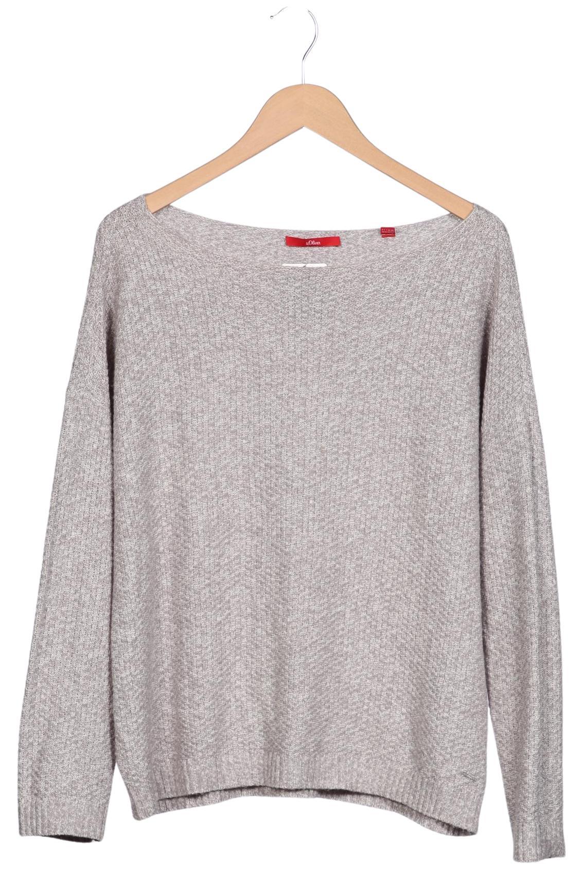 

s.Oliver Damen Pullover, grau, Gr. 44