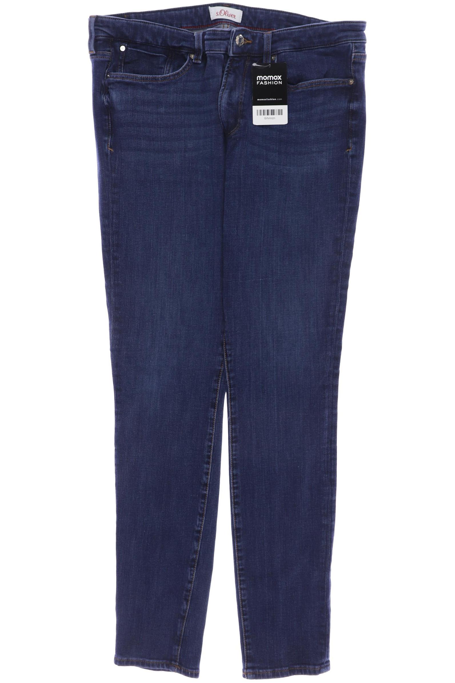 

s.Oliver Damen Jeans, blau