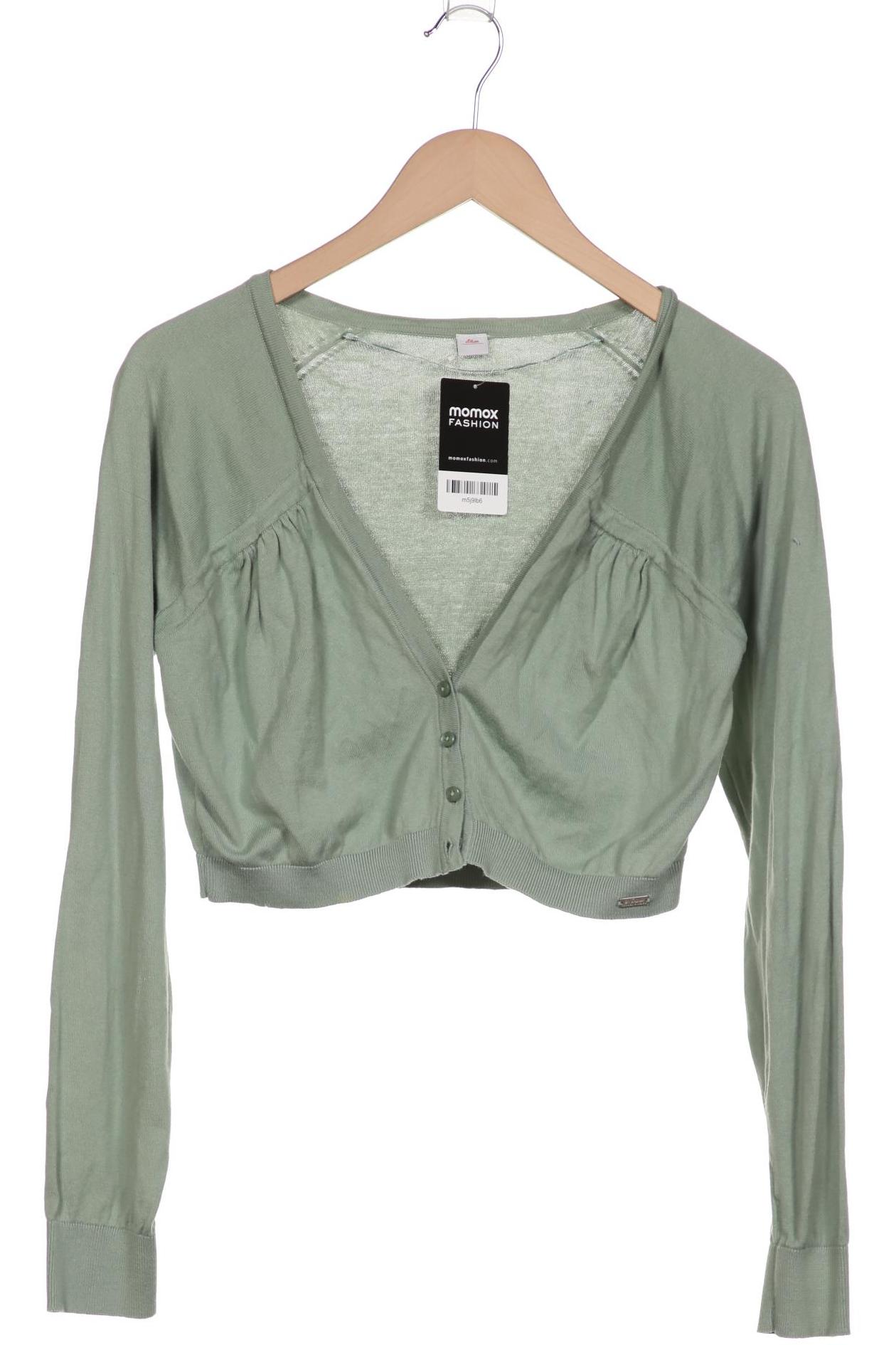 

s.Oliver Damen Strickjacke, grün