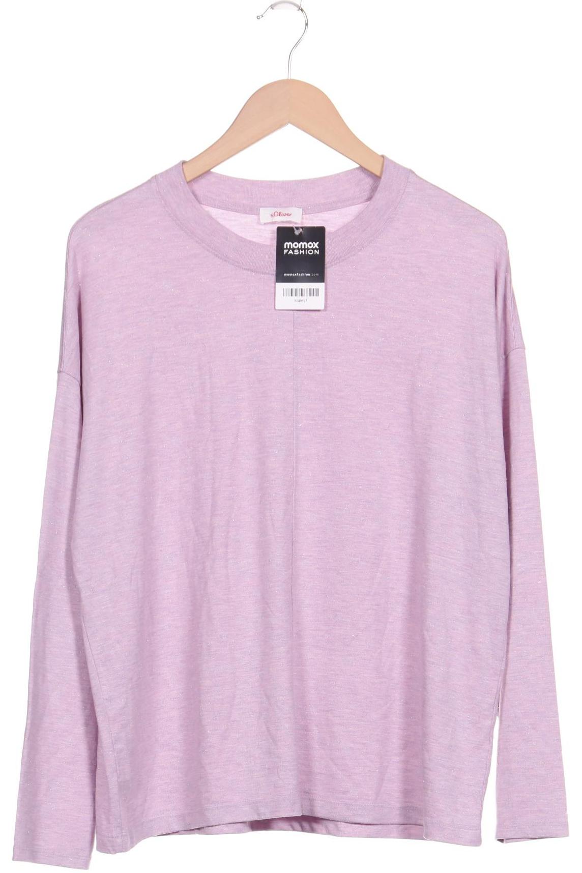 

s.Oliver Damen Langarmshirt, flieder
