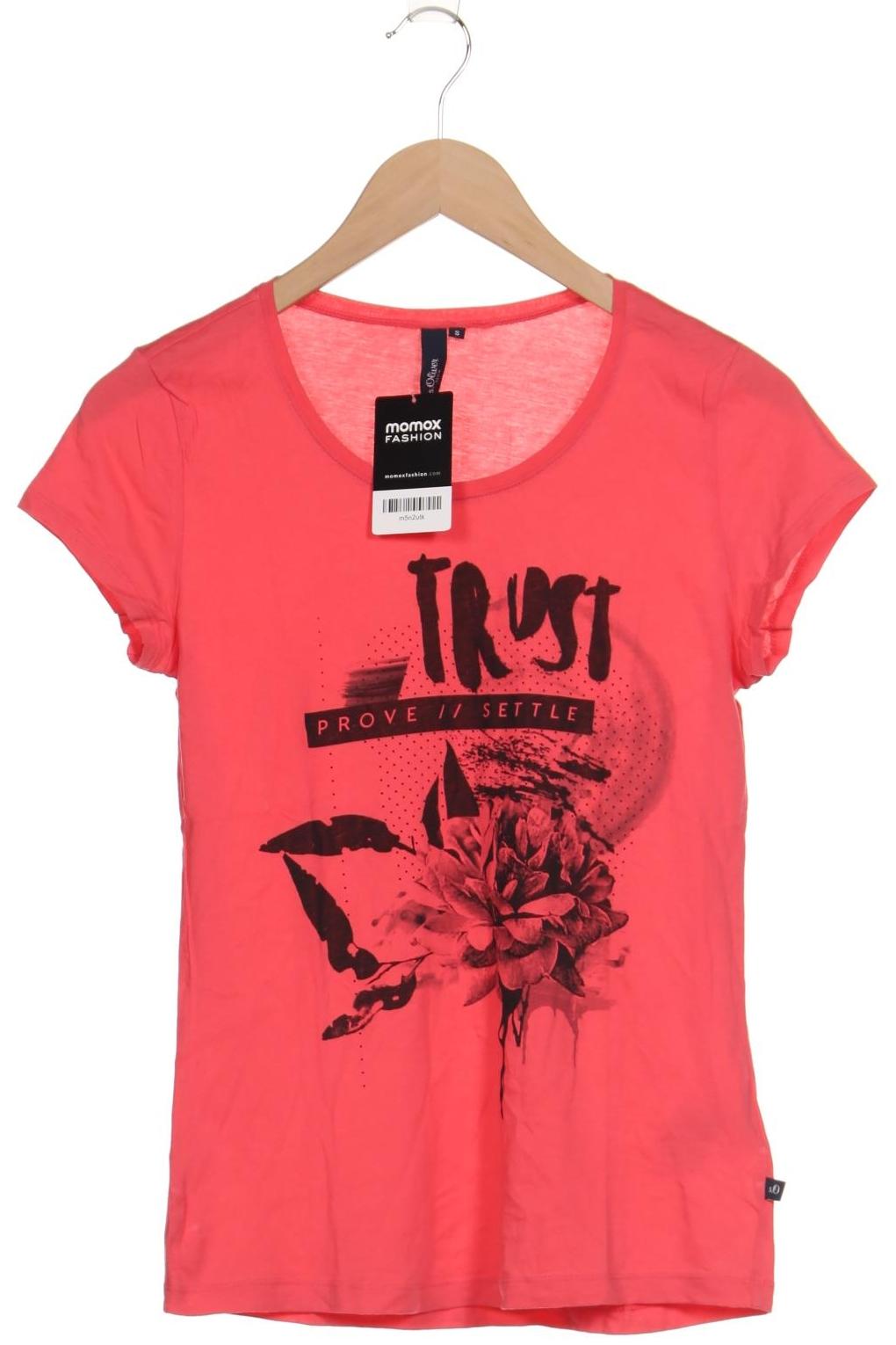 

s.Oliver Damen T-Shirt, pink, Gr. 36